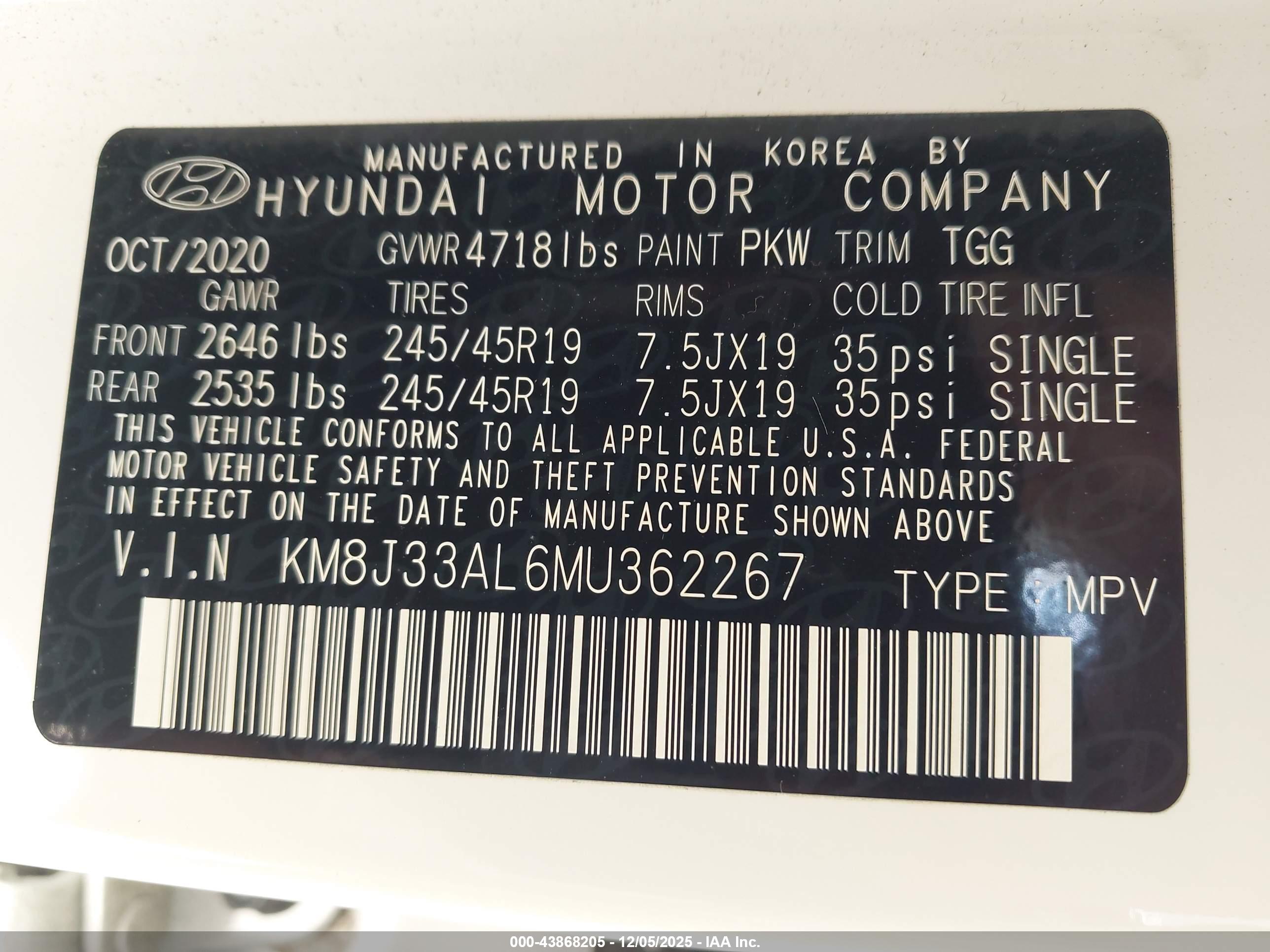 HYUNDAI TUCSON image 9
