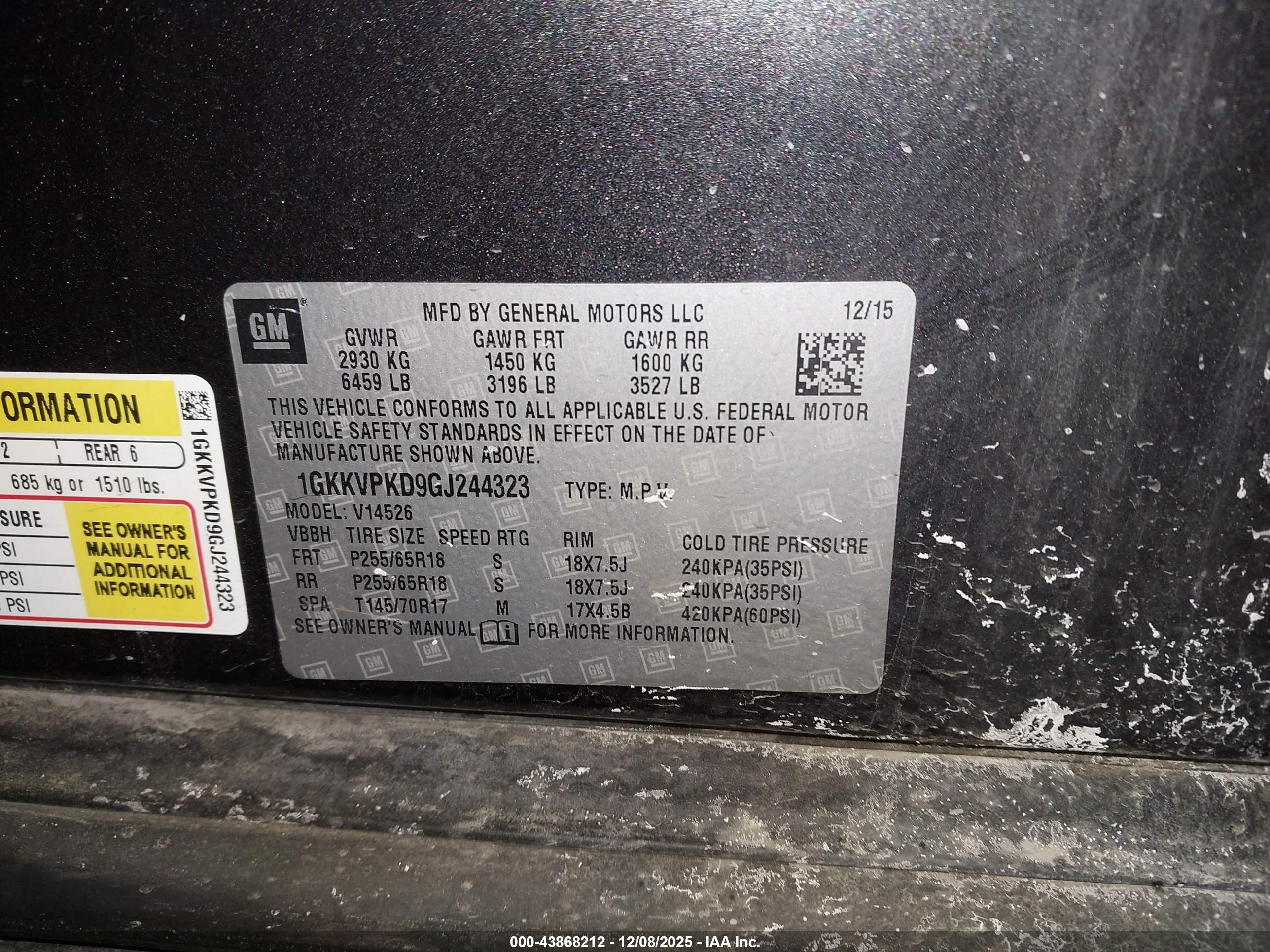 GMC ACADIA image 9