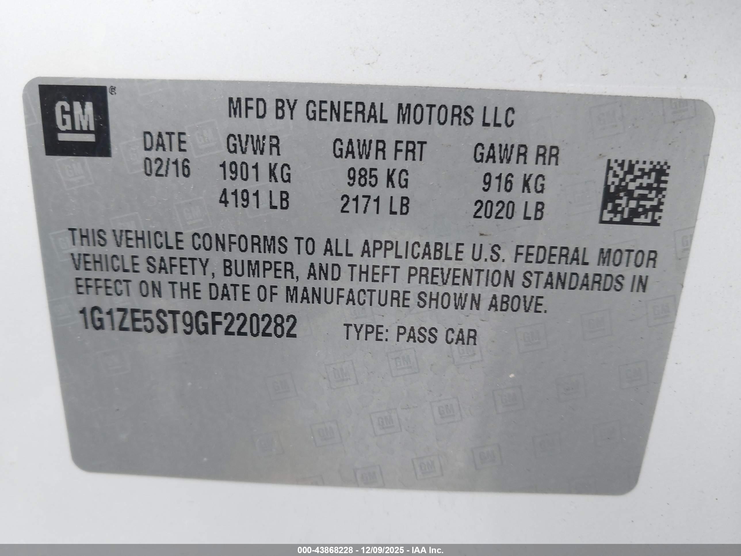 CHEVROLET MALIBU image 9