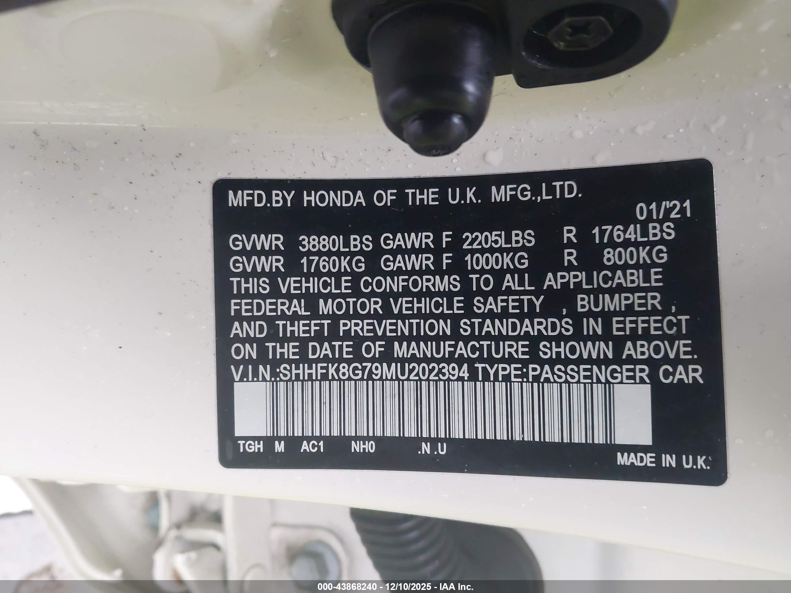 HONDA CIVIC image 9