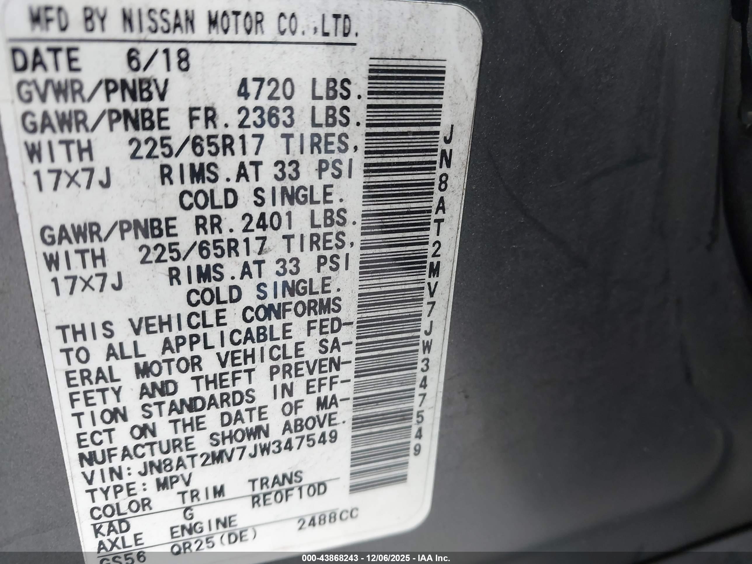 NISSAN ROGUE image 9