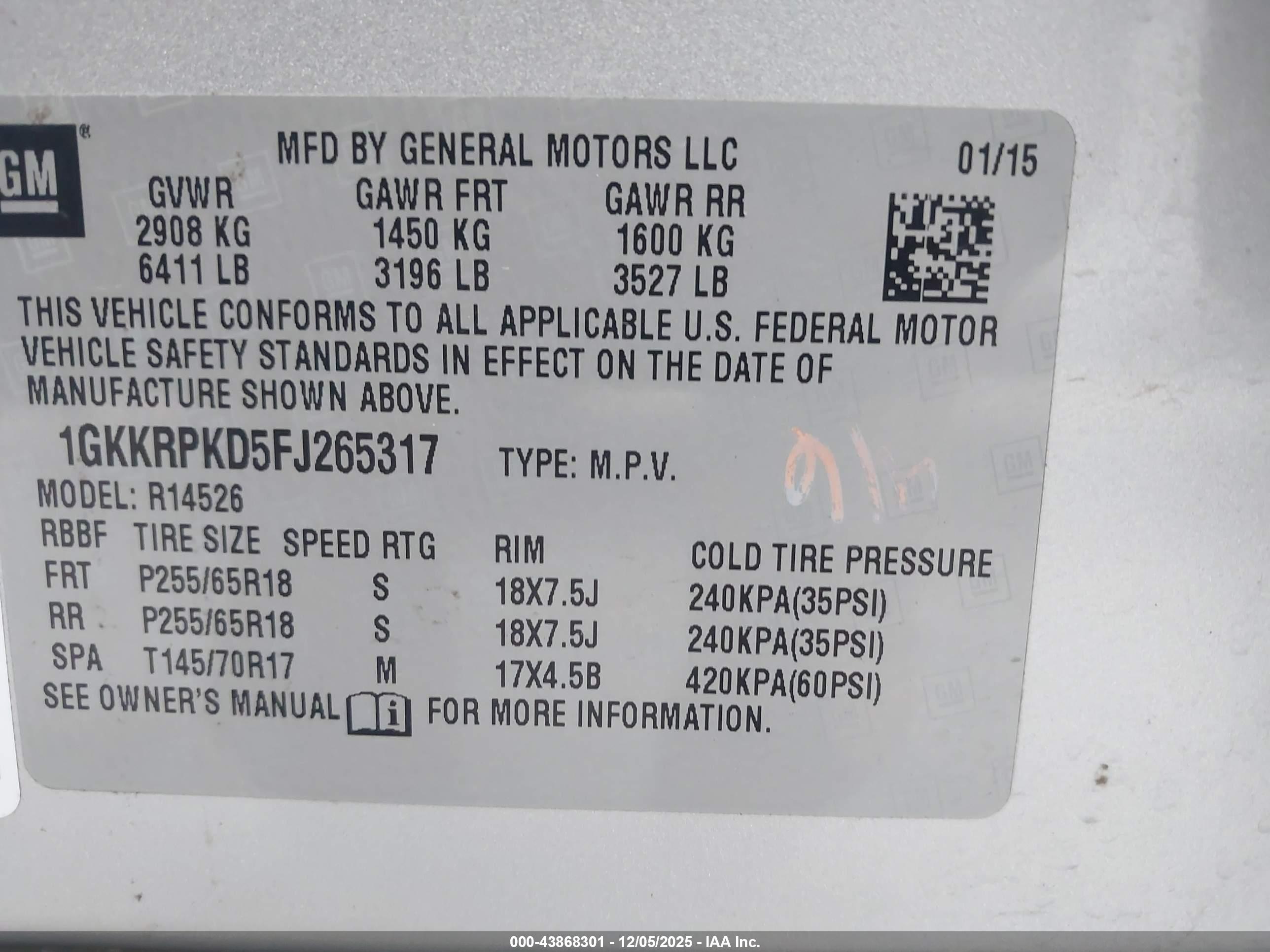 GMC ACADIA image 9