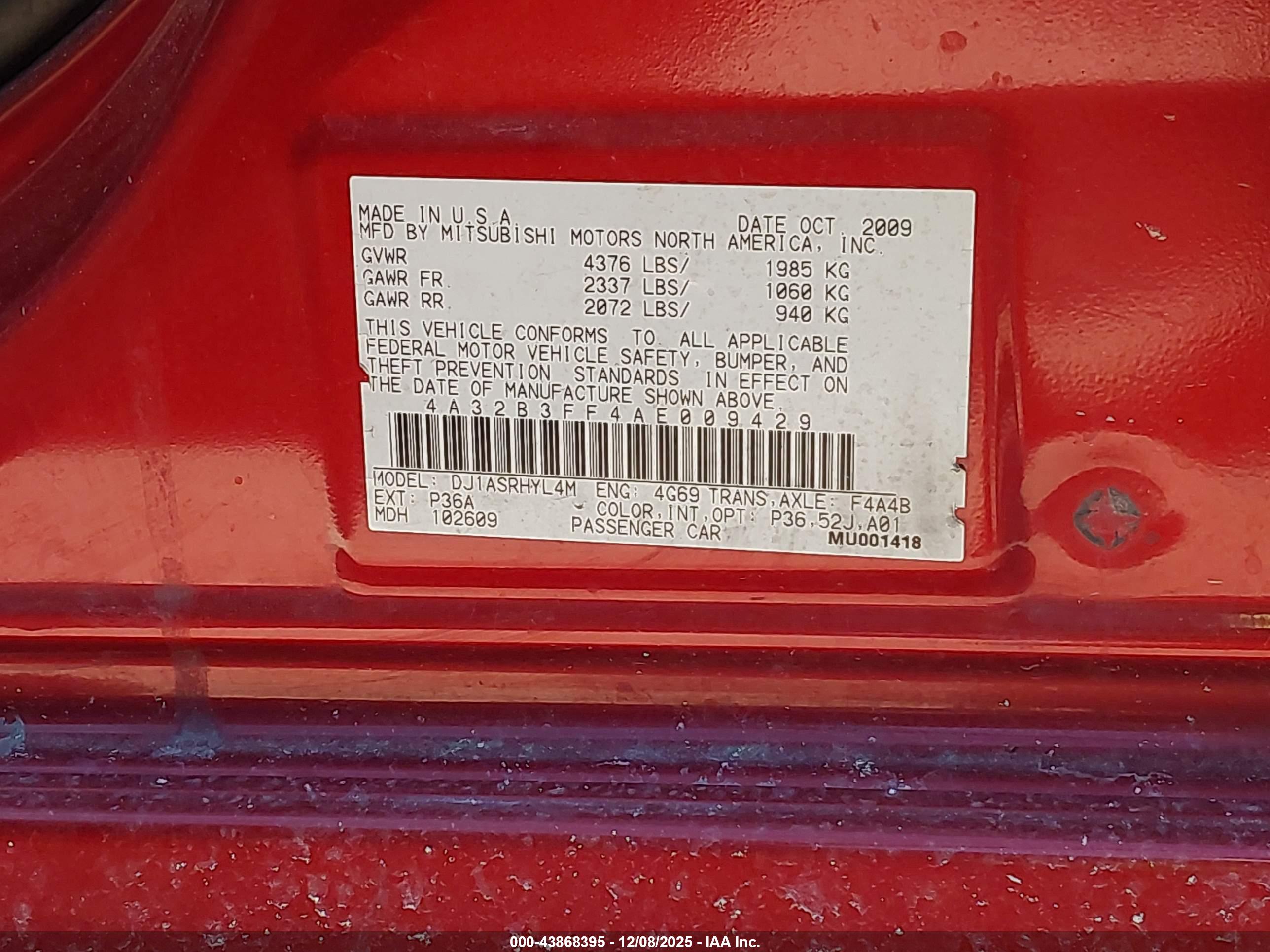 MITSUBISHI GALANT image 9