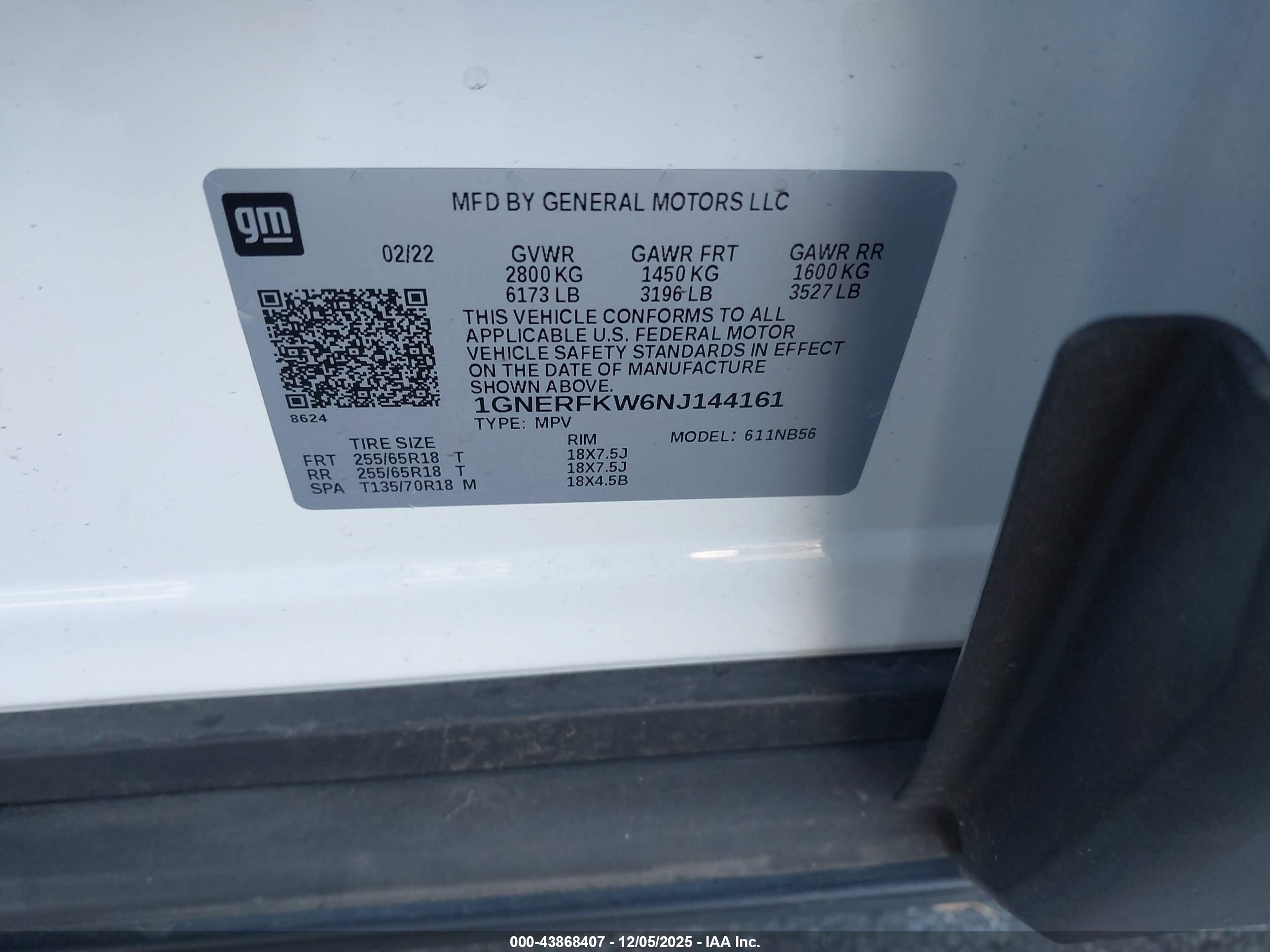 CHEVROLET TRAVERSE image 9