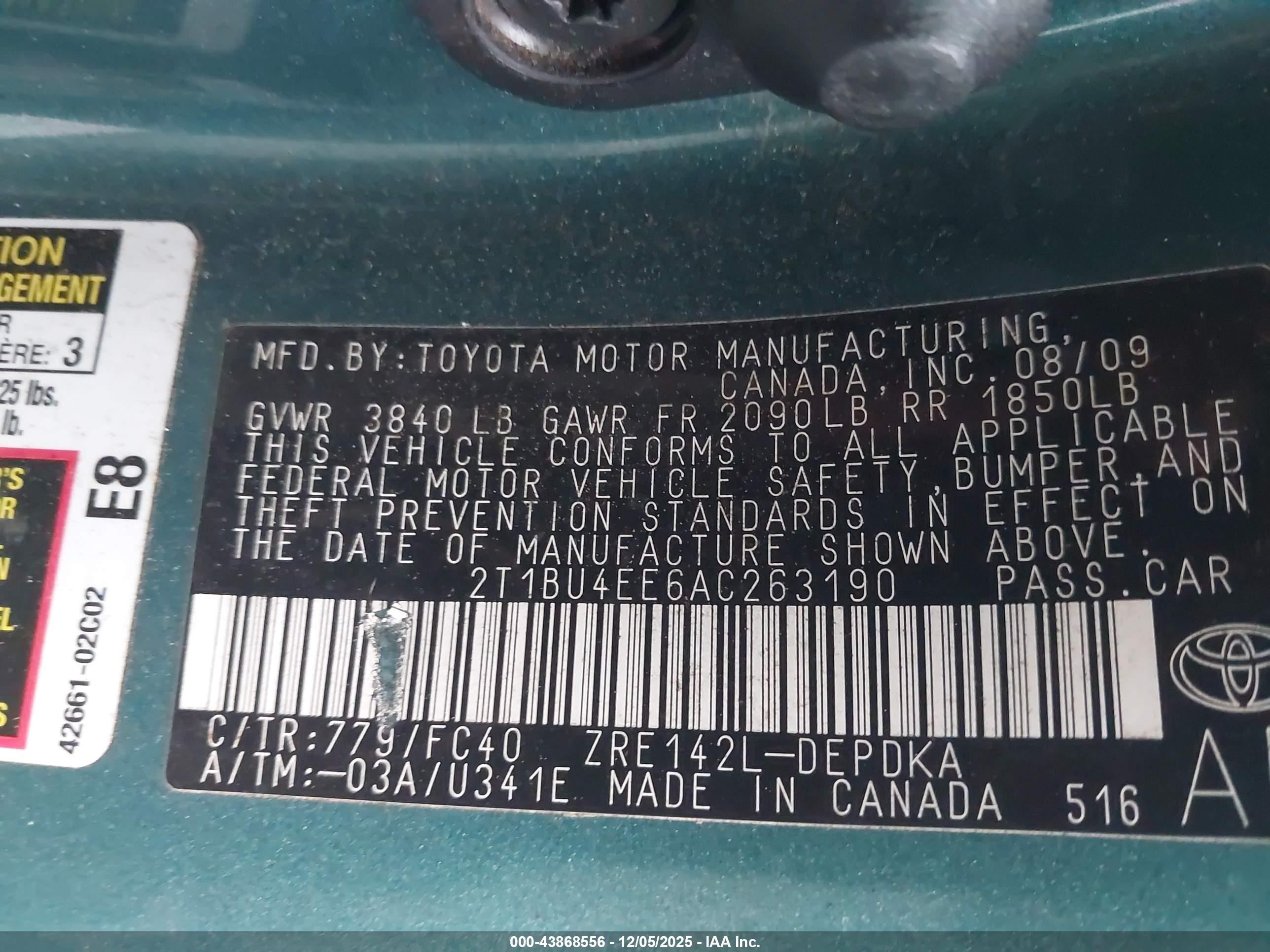 TOYOTA COROLLA image 9