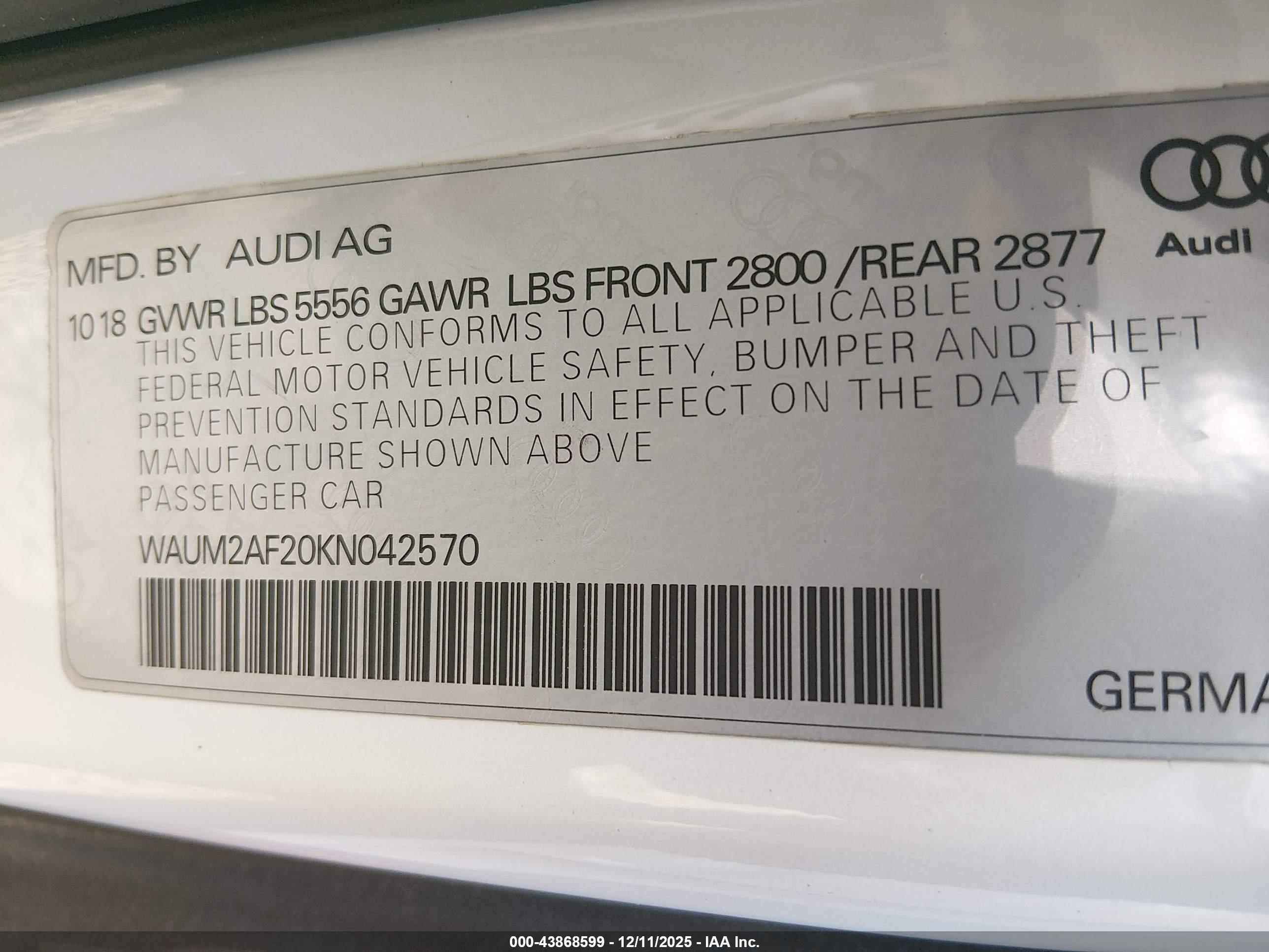 AUDI A6 image 9