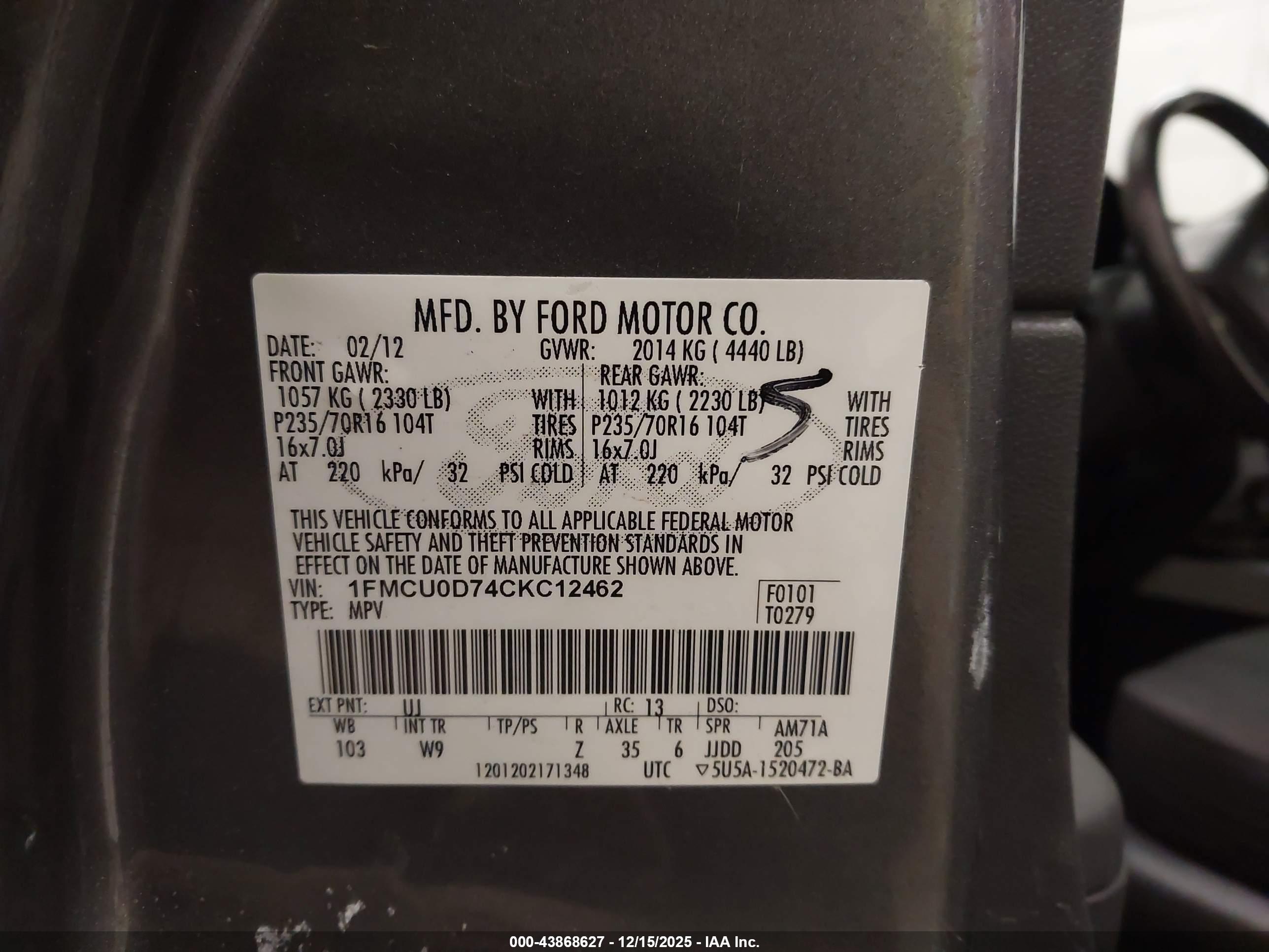 FORD ESCAPE image 9