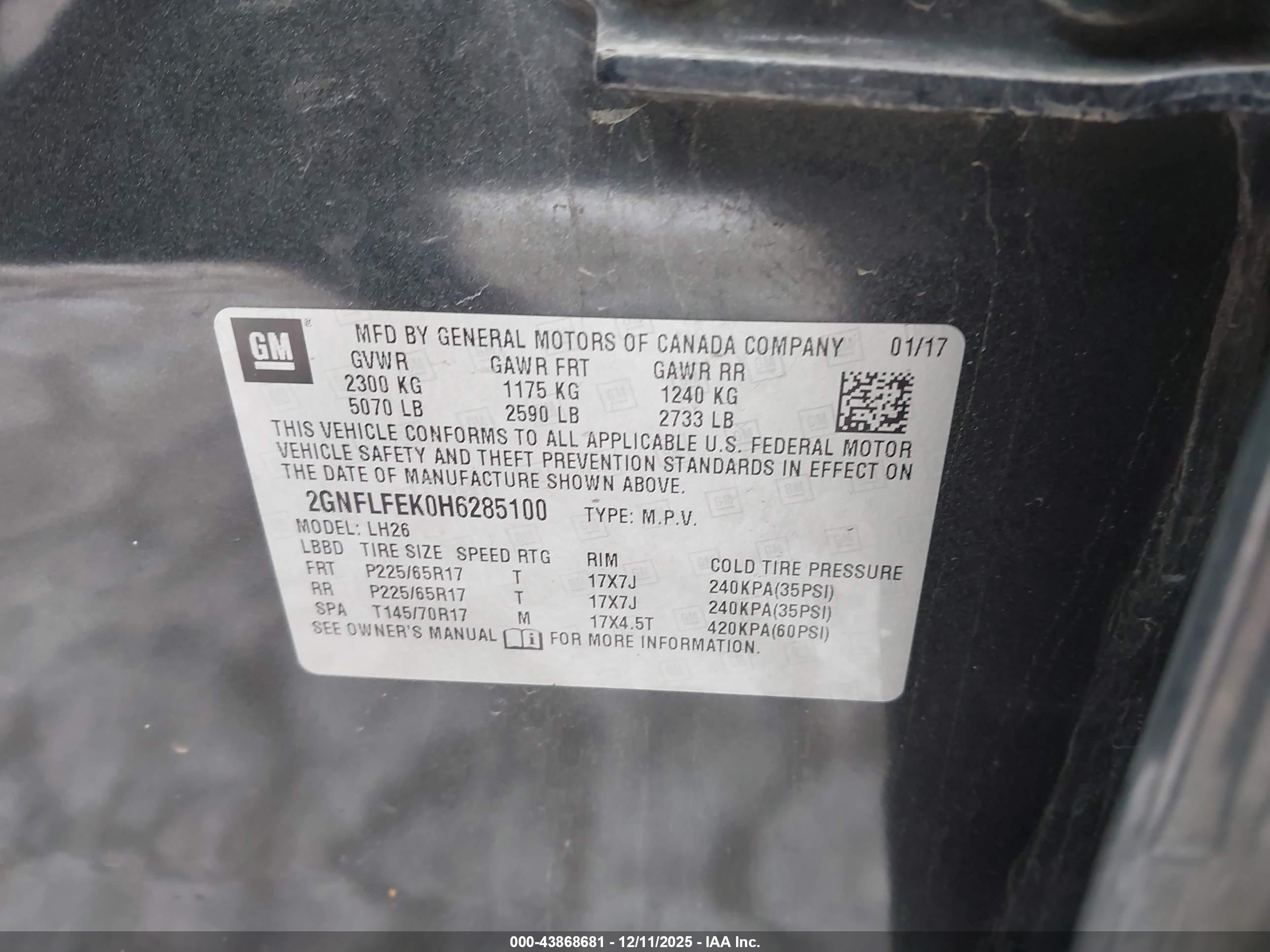 CHEVROLET EQUINOX image 9