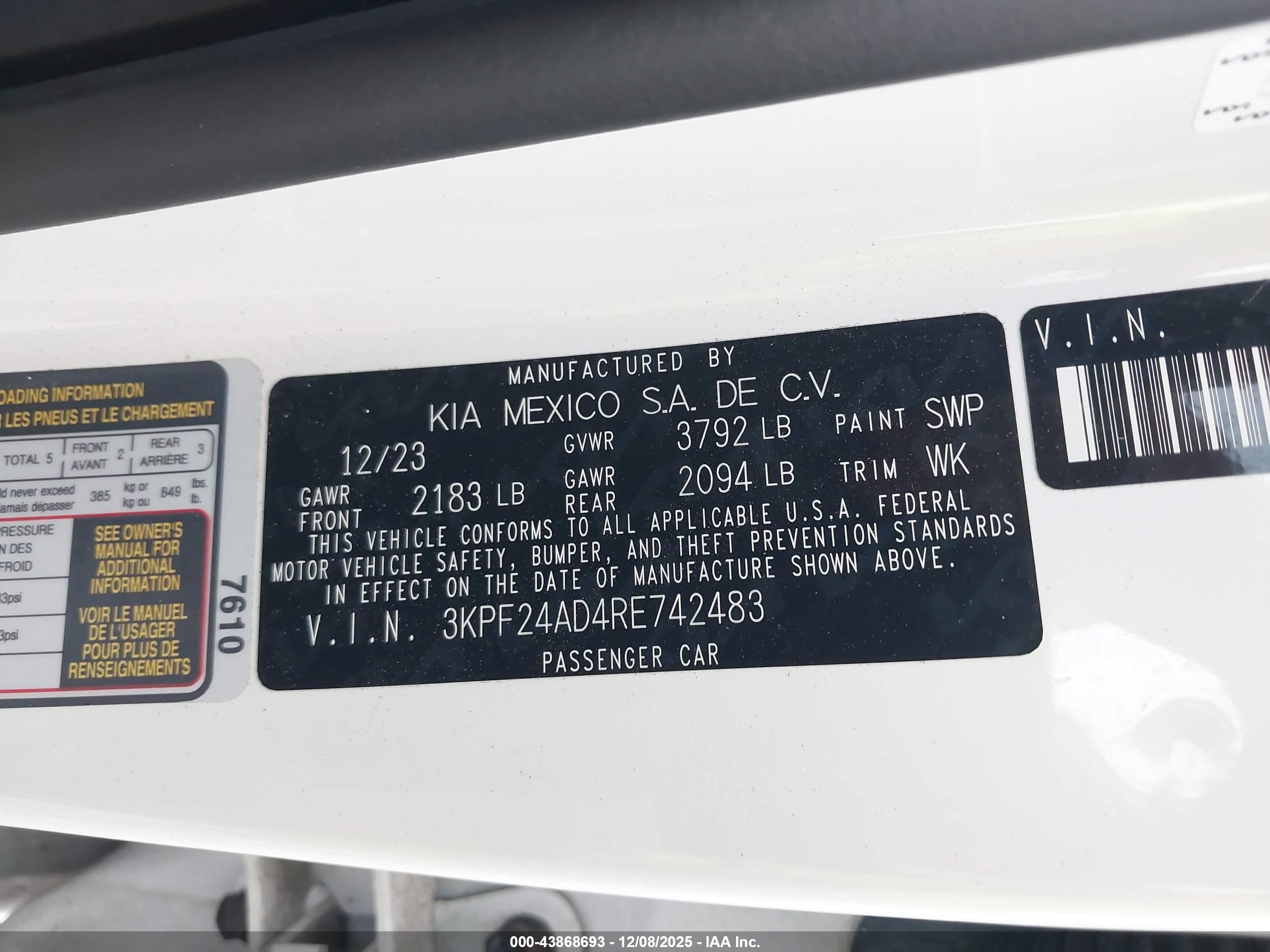 KIA FORTE image 9