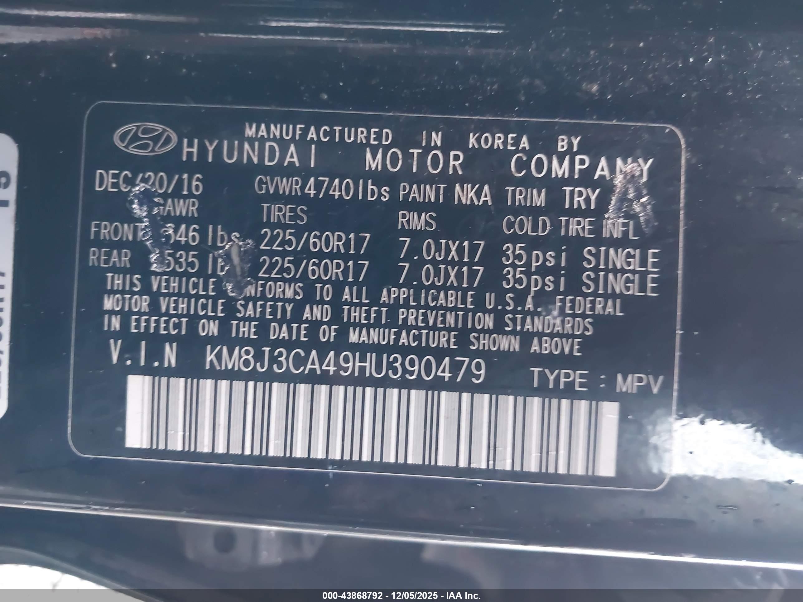 HYUNDAI TUCSON image 9
