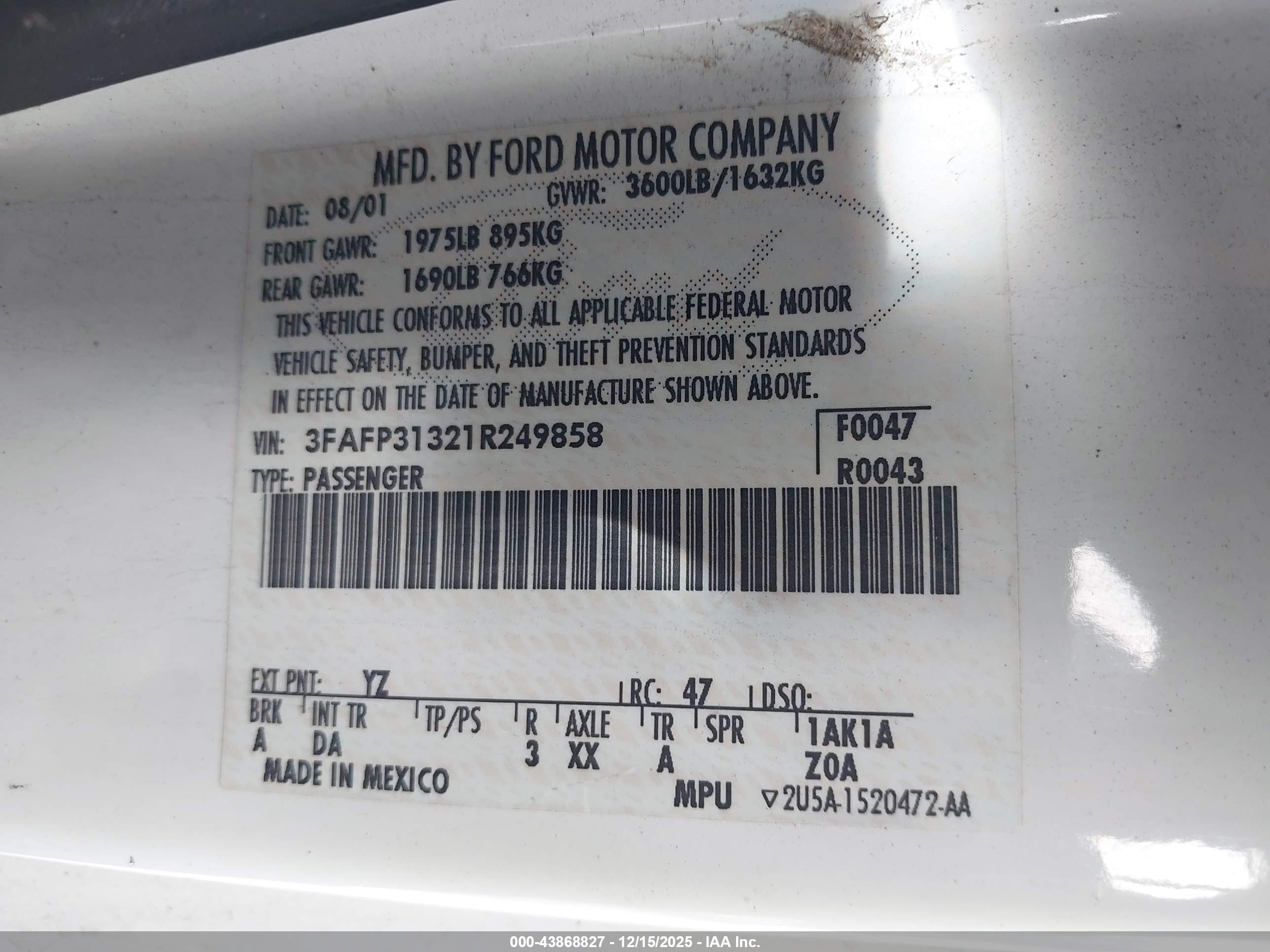 FORD FOCUS image 9