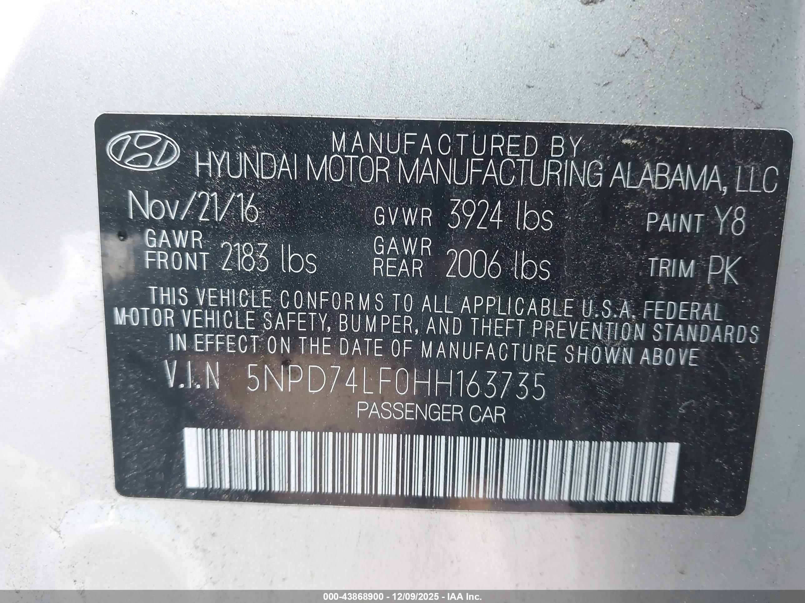 HYUNDAI ELANTRA image 9