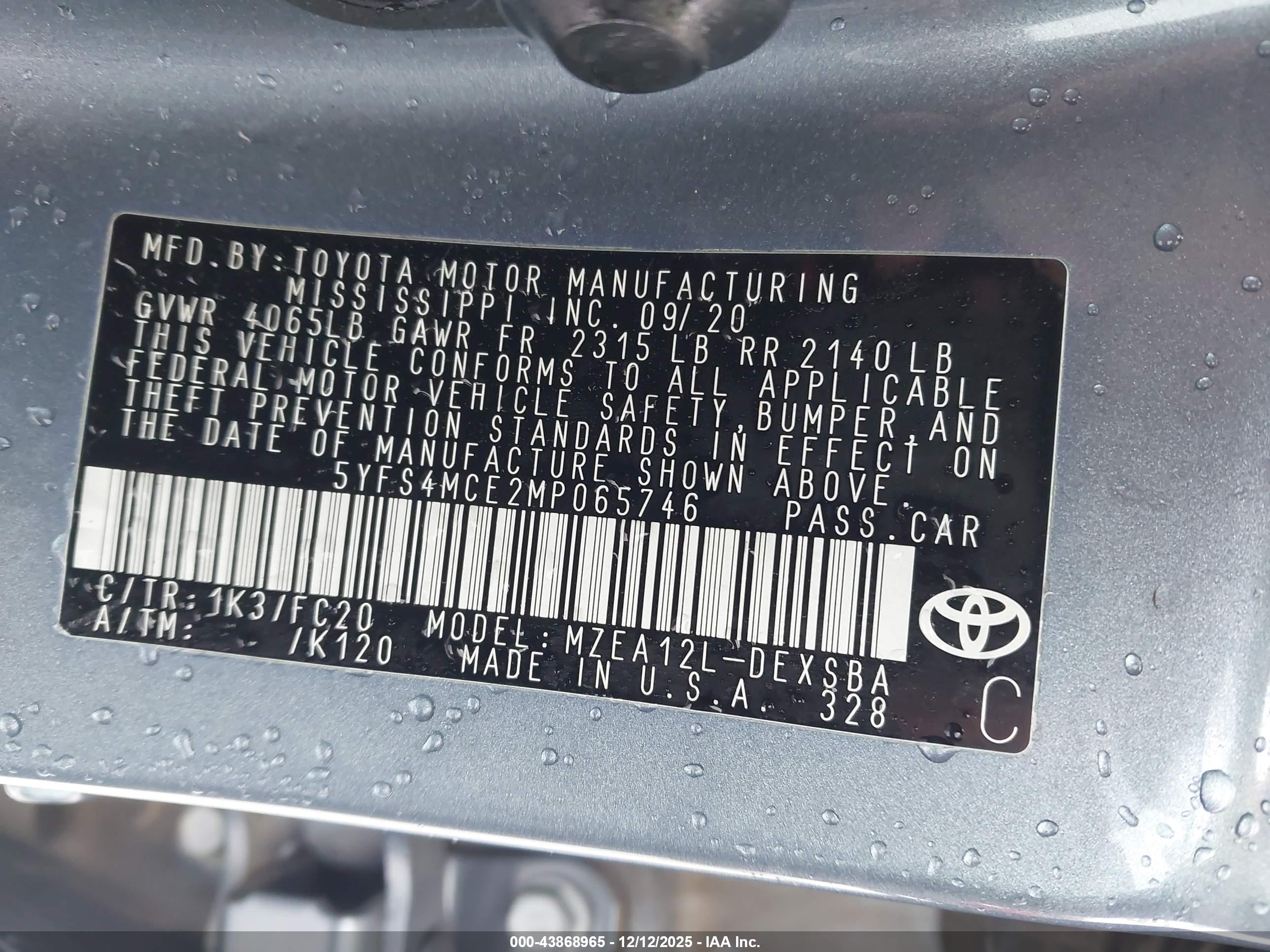 TOYOTA COROLLA image 9