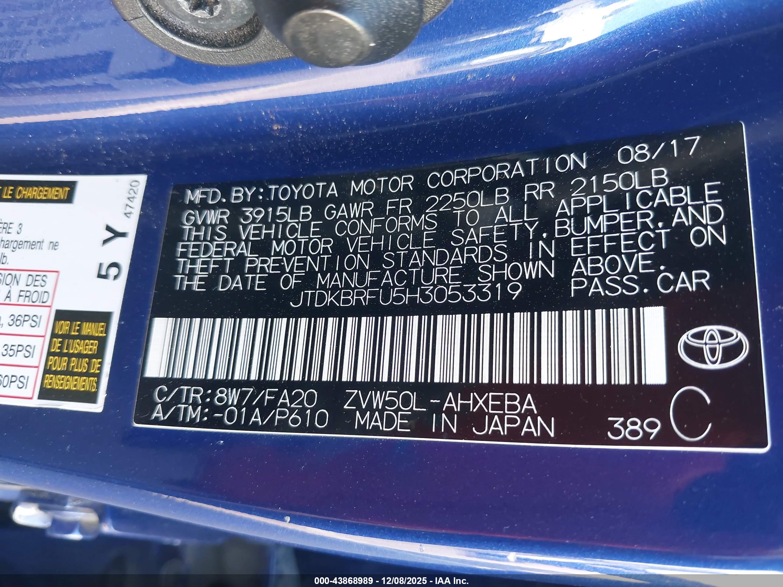TOYOTA PRIUS image 9