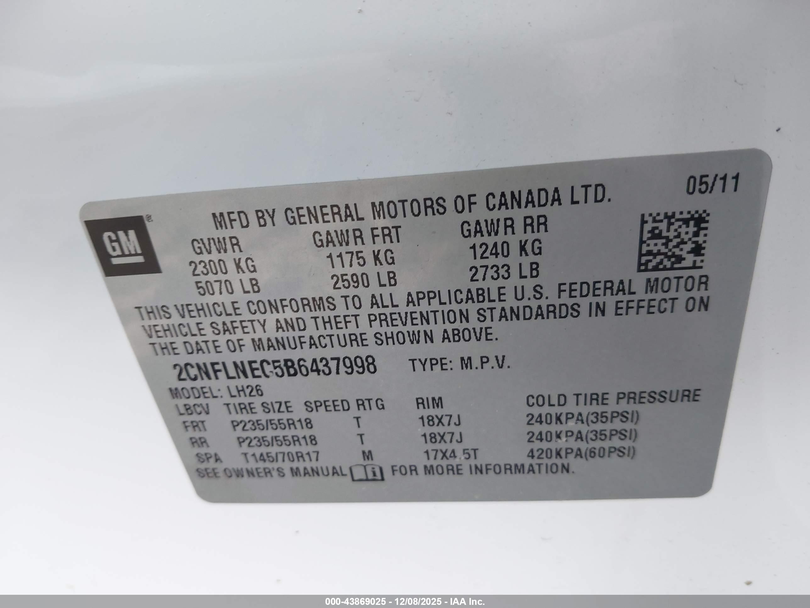 CHEVROLET EQUINOX image 9