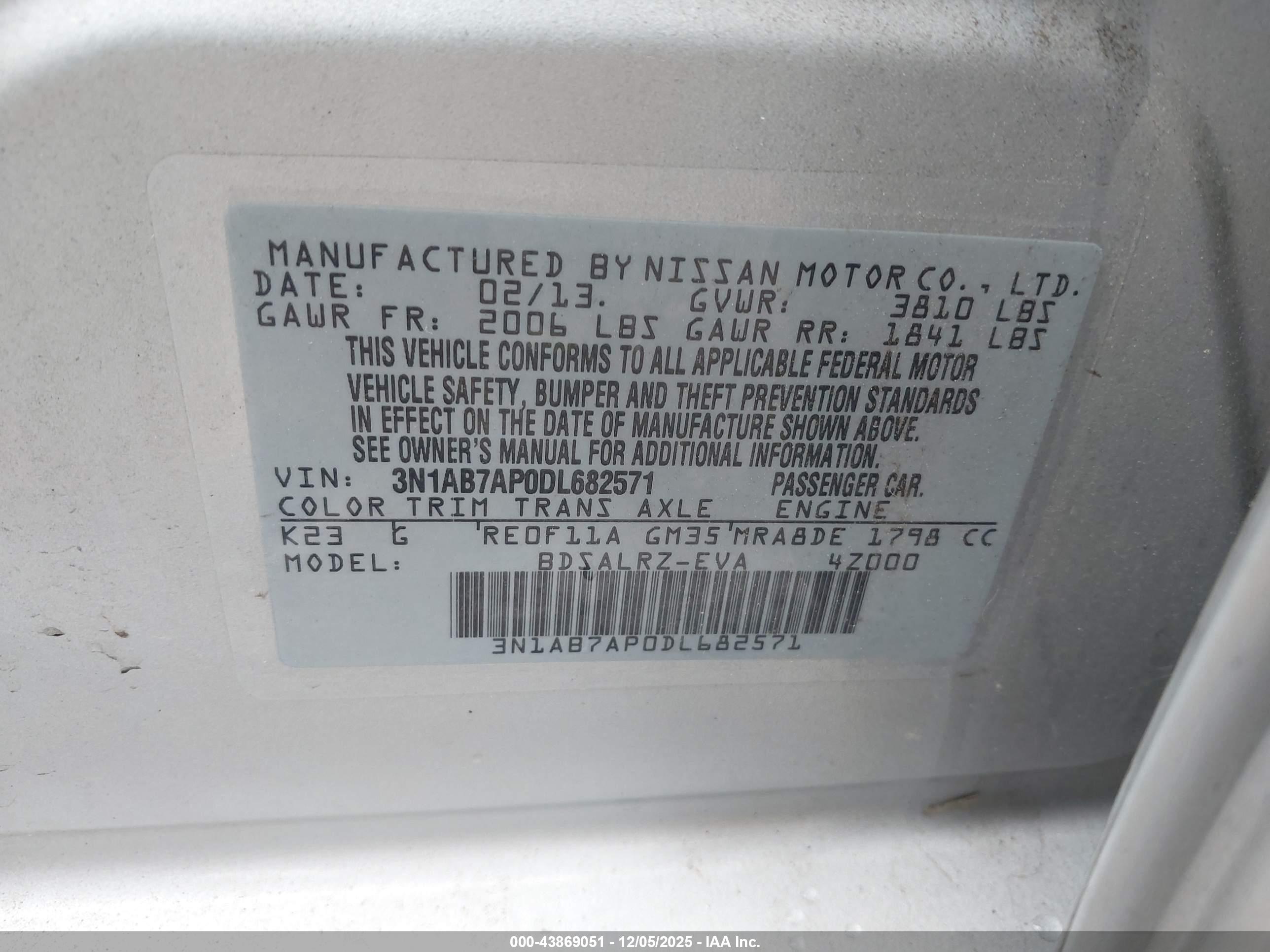 NISSAN SENTRA image 9