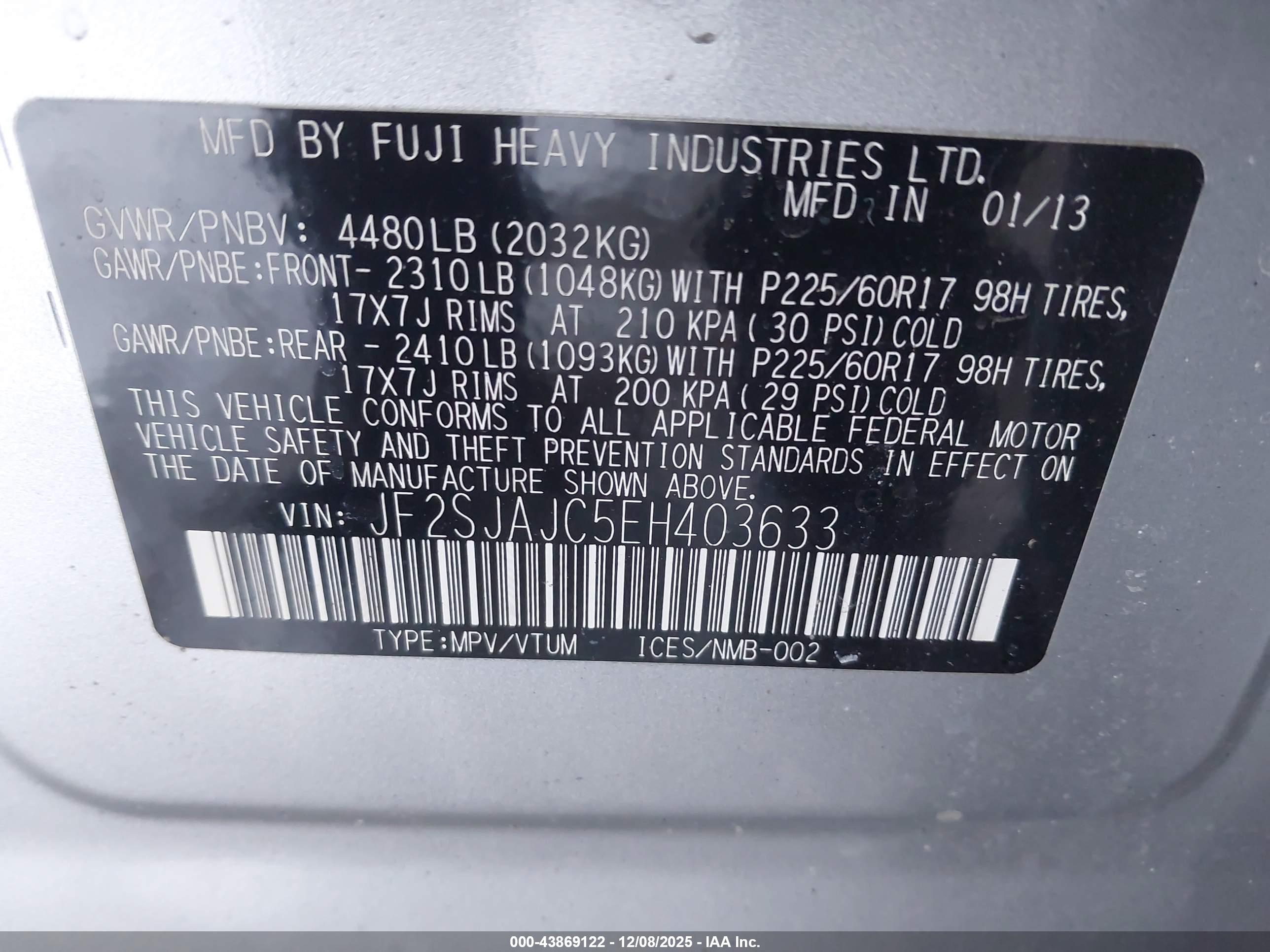 SUBARU FORESTER image 9