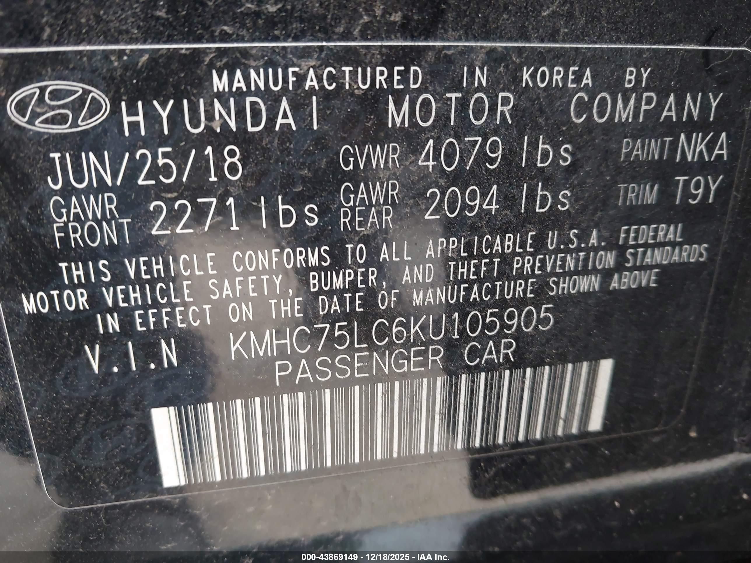 HYUNDAI IONIQ image 9