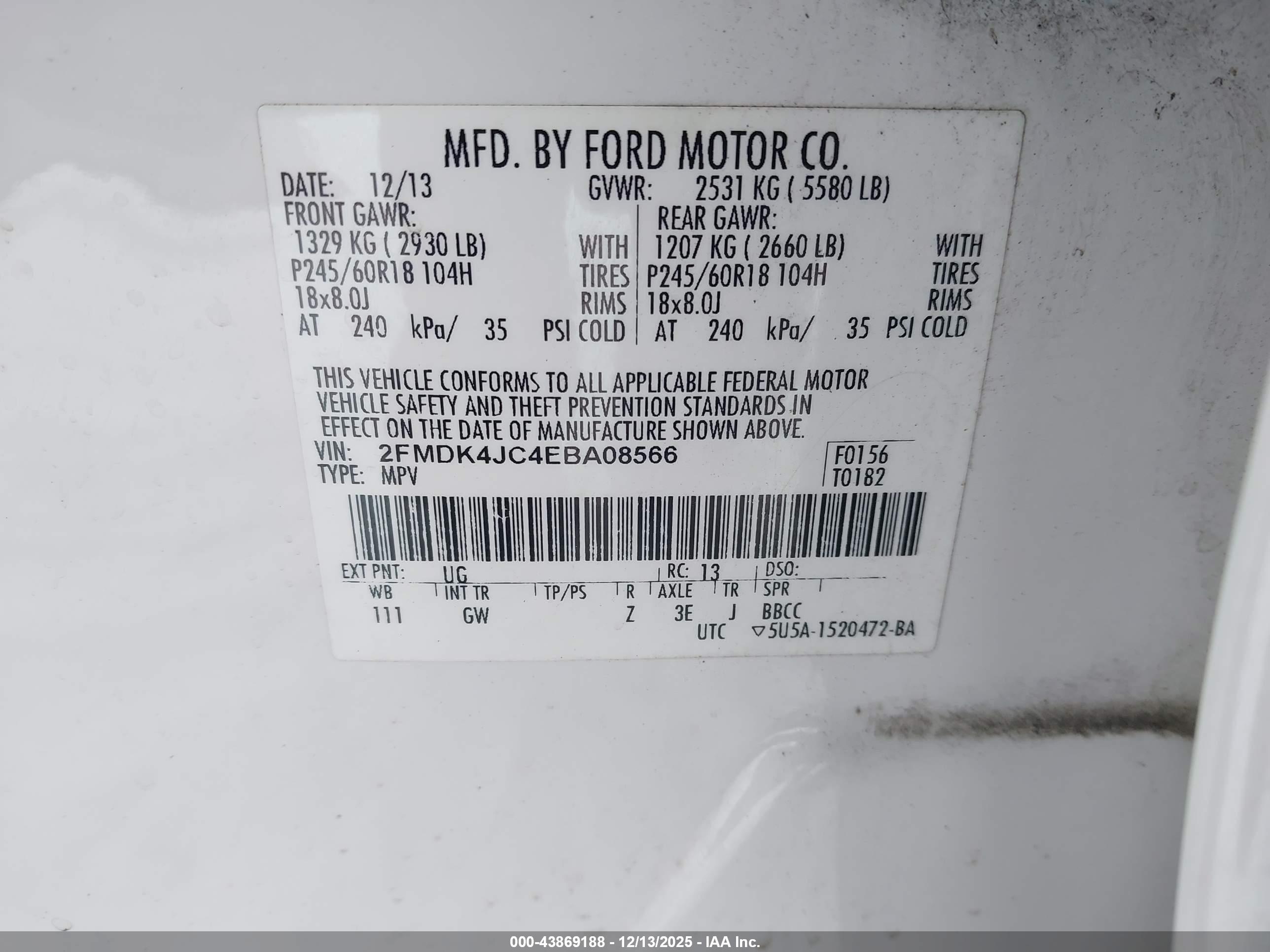 FORD EDGE image 9