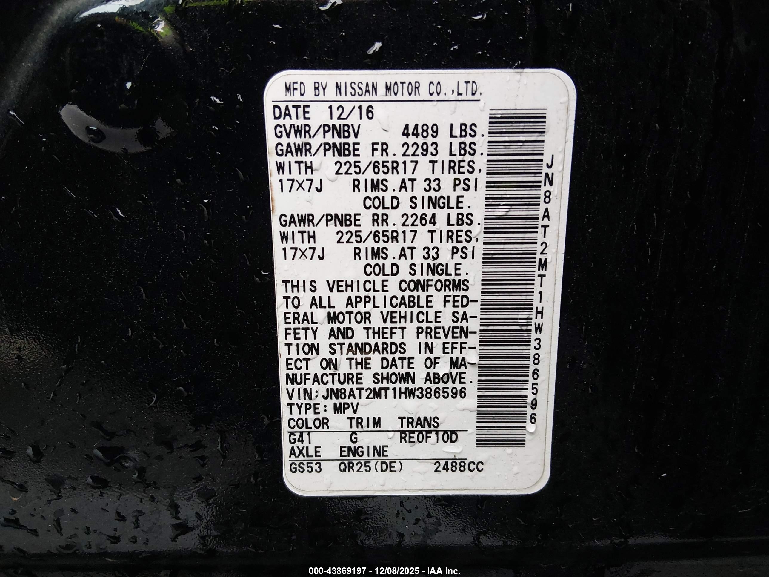 NISSAN ROGUE image 9