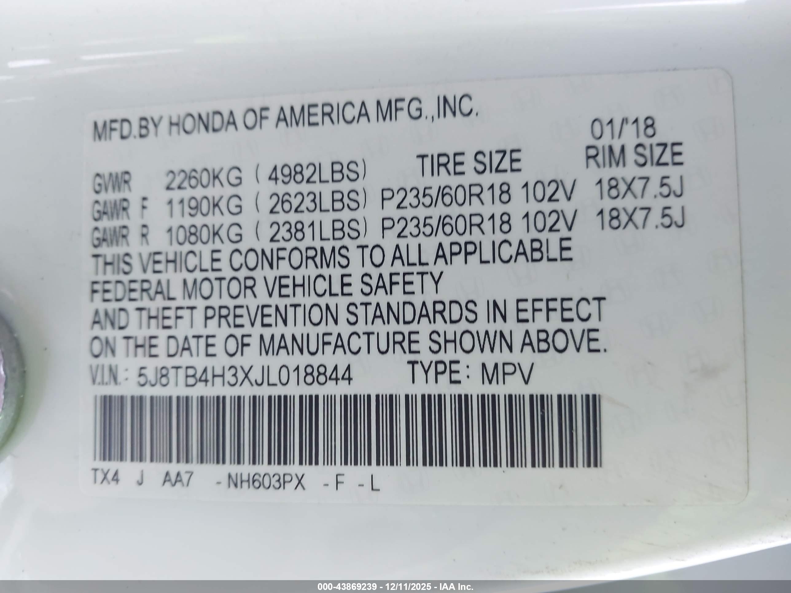 ACURA RDX image 9