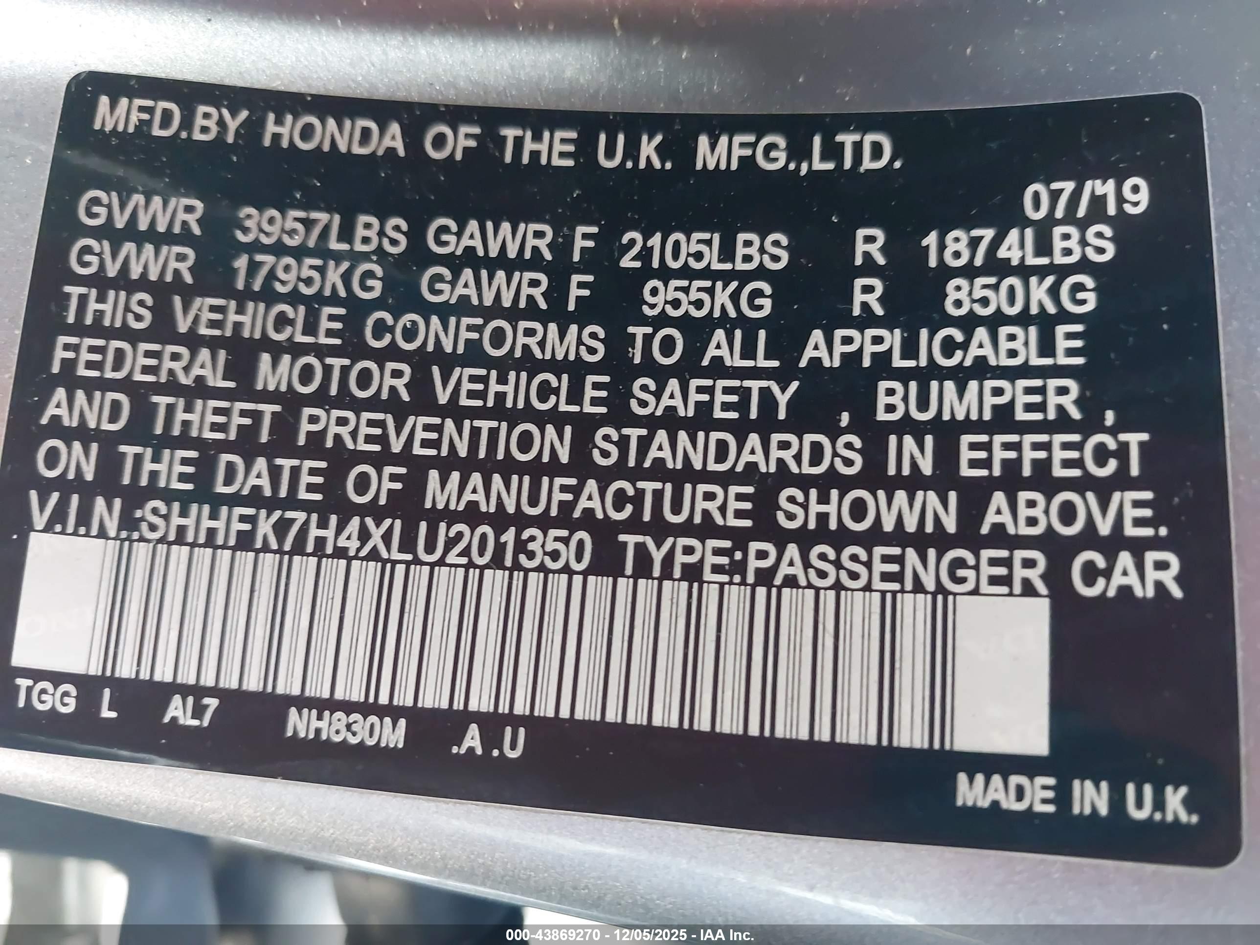 HONDA CIVIC image 9