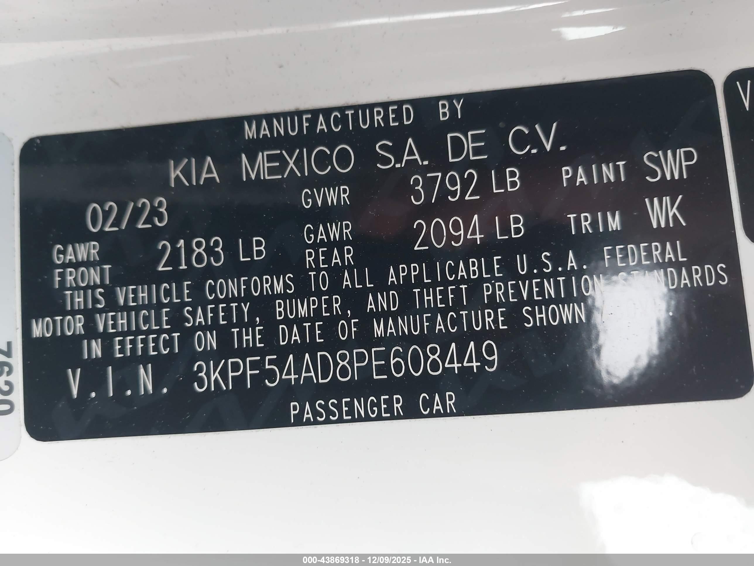 KIA FORTE image 9
