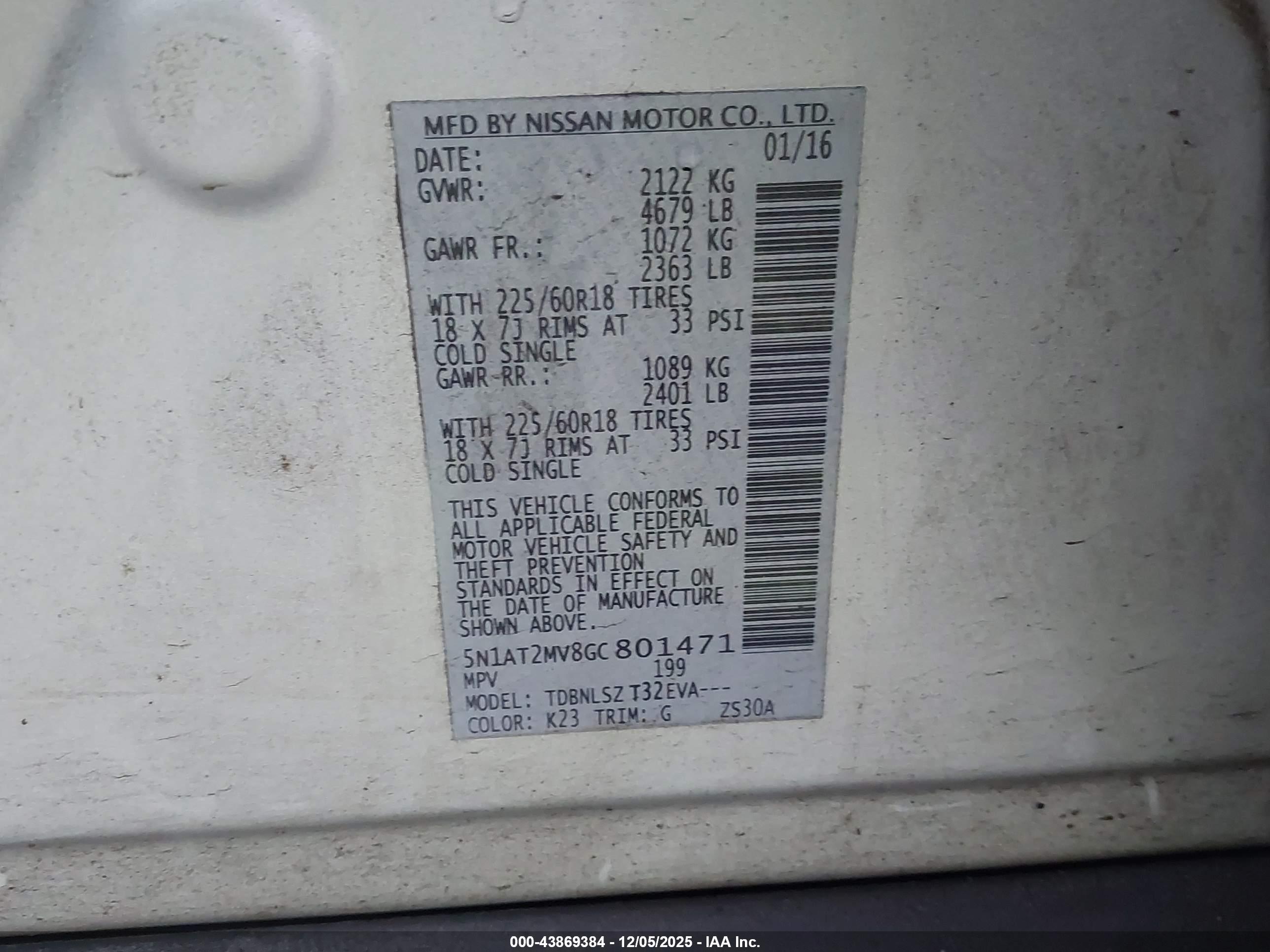 NISSAN ROGUE image 9