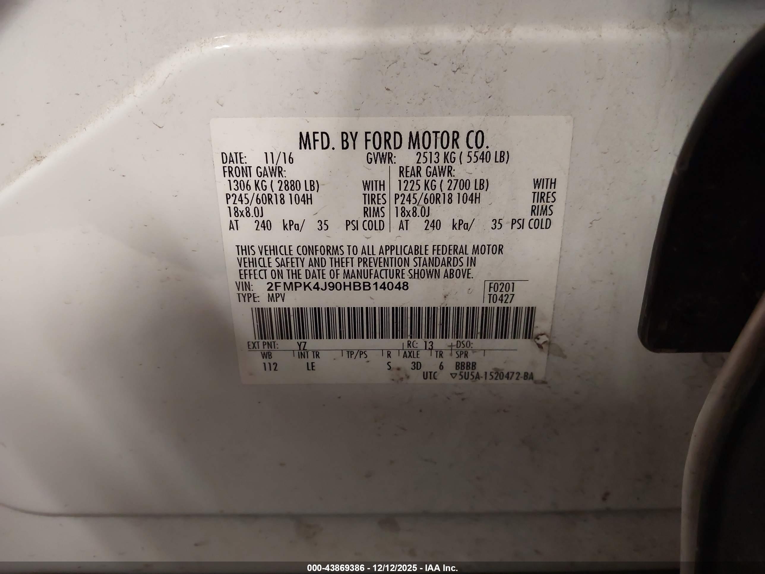 FORD EDGE image 9