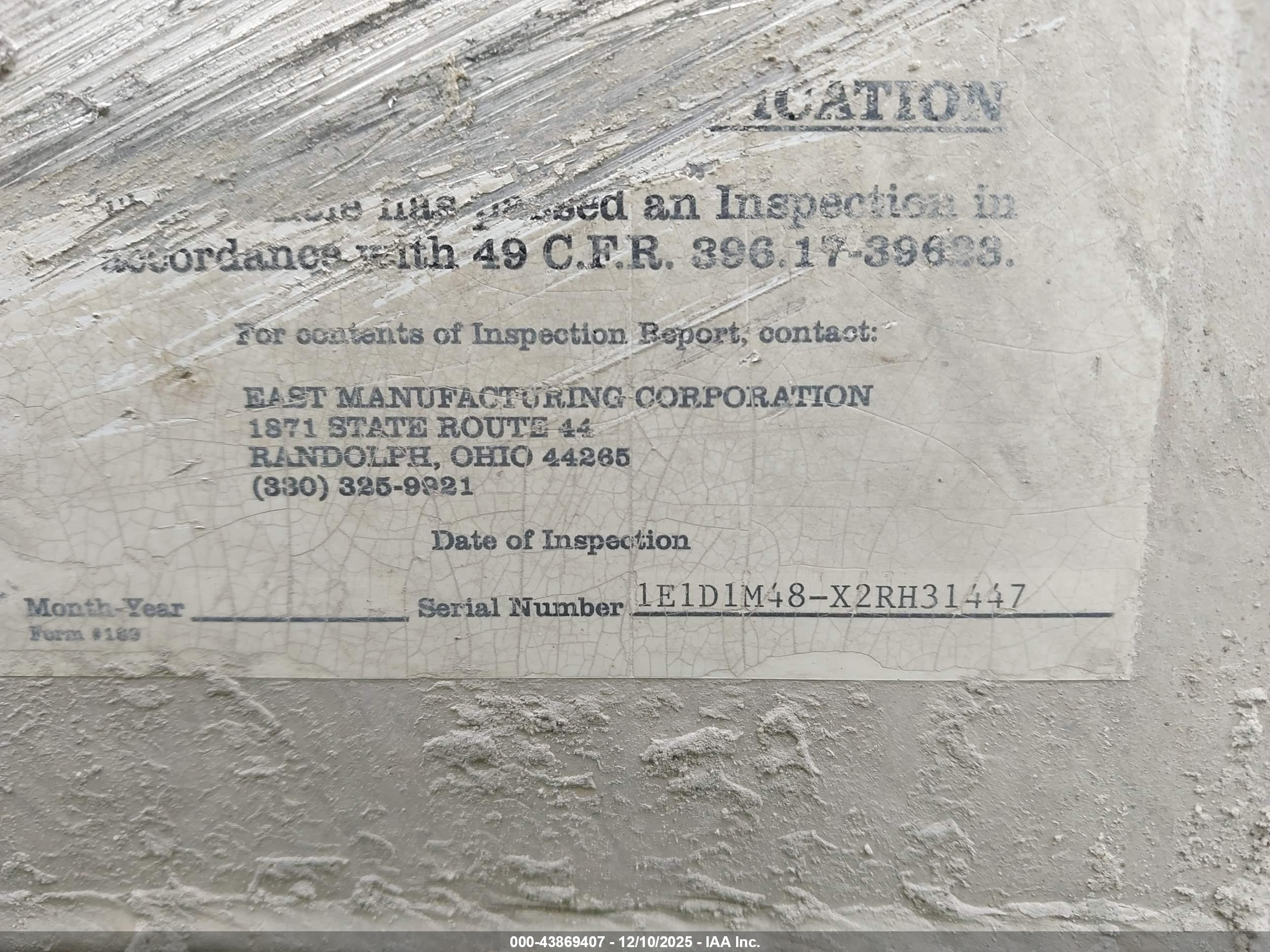 EAST MANUFACTURING image 9