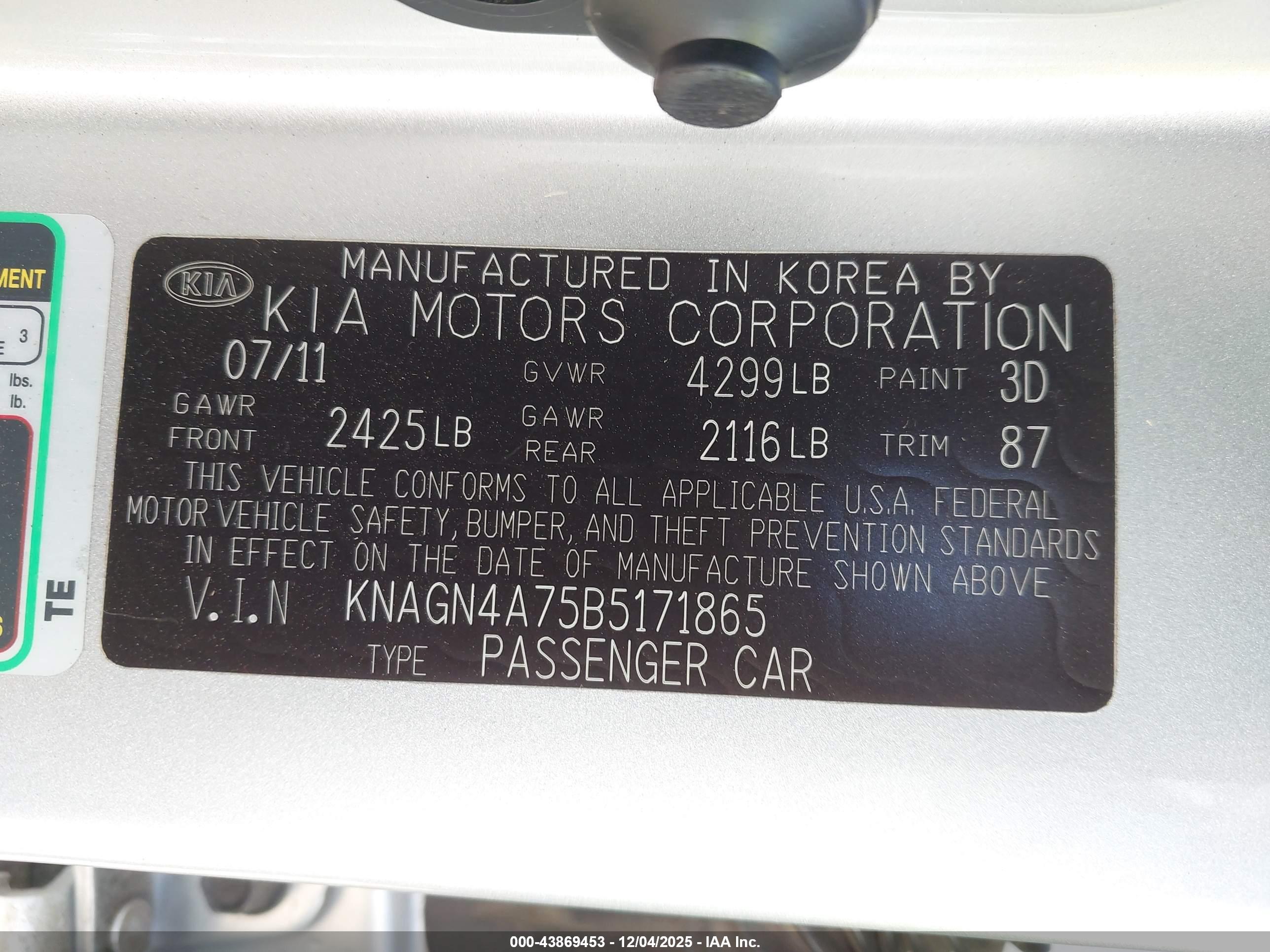 KIA OPTIMA image 9