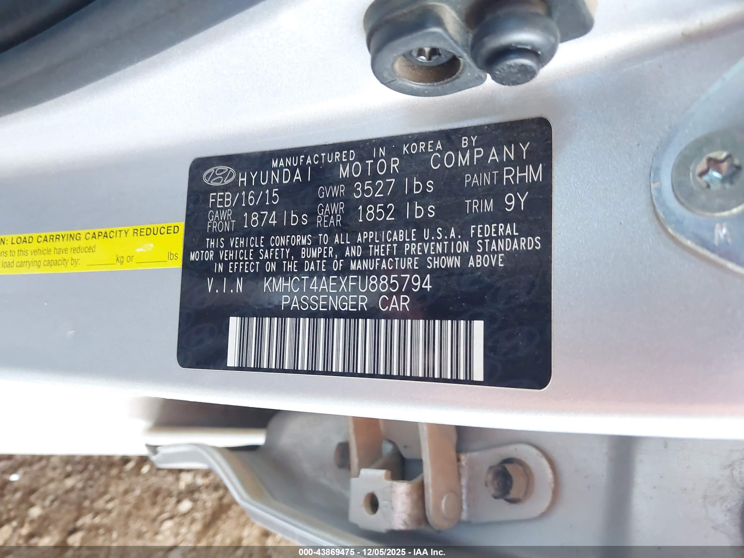 HYUNDAI ACCENT image 9