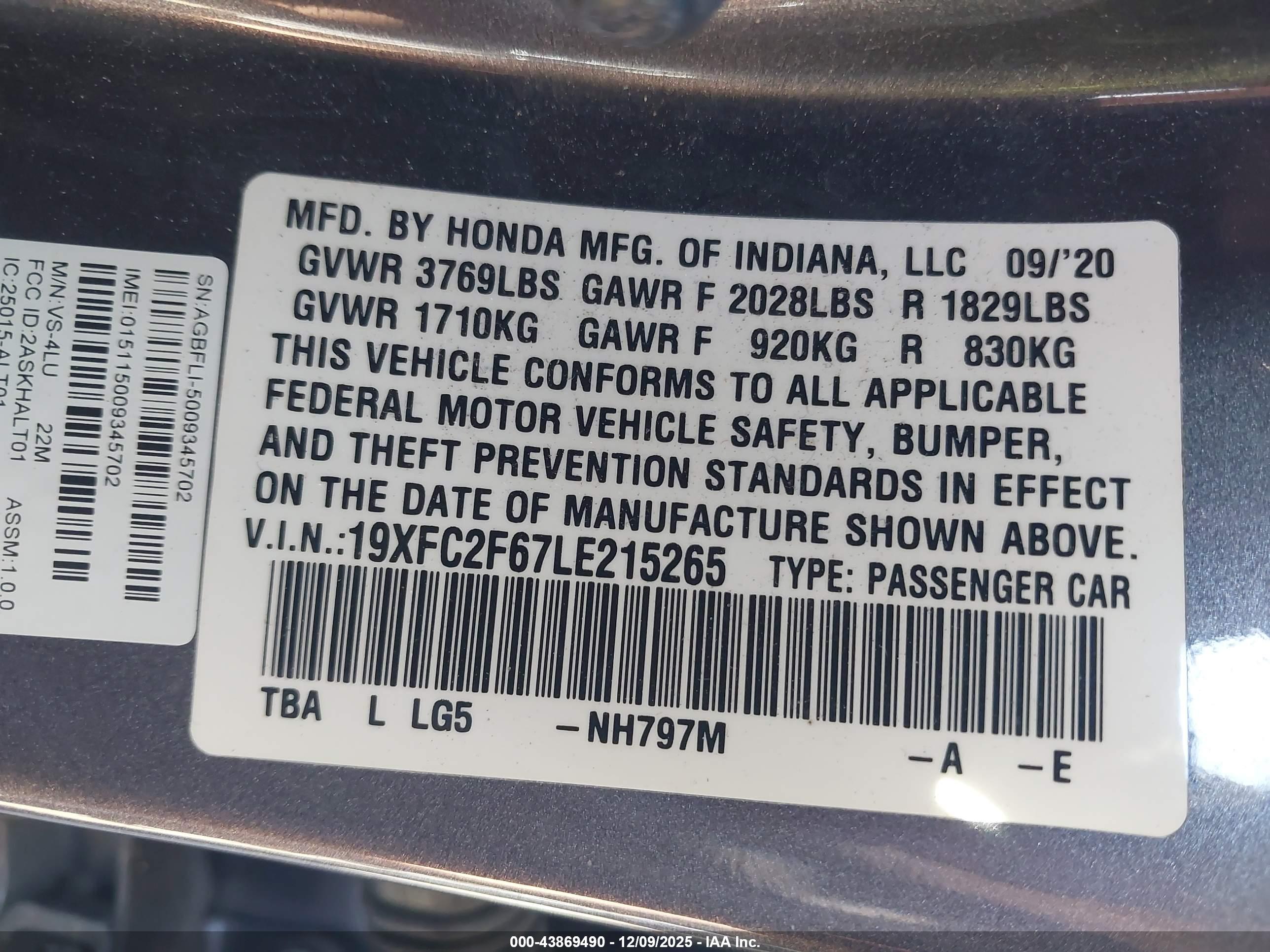 HONDA CIVIC image 9