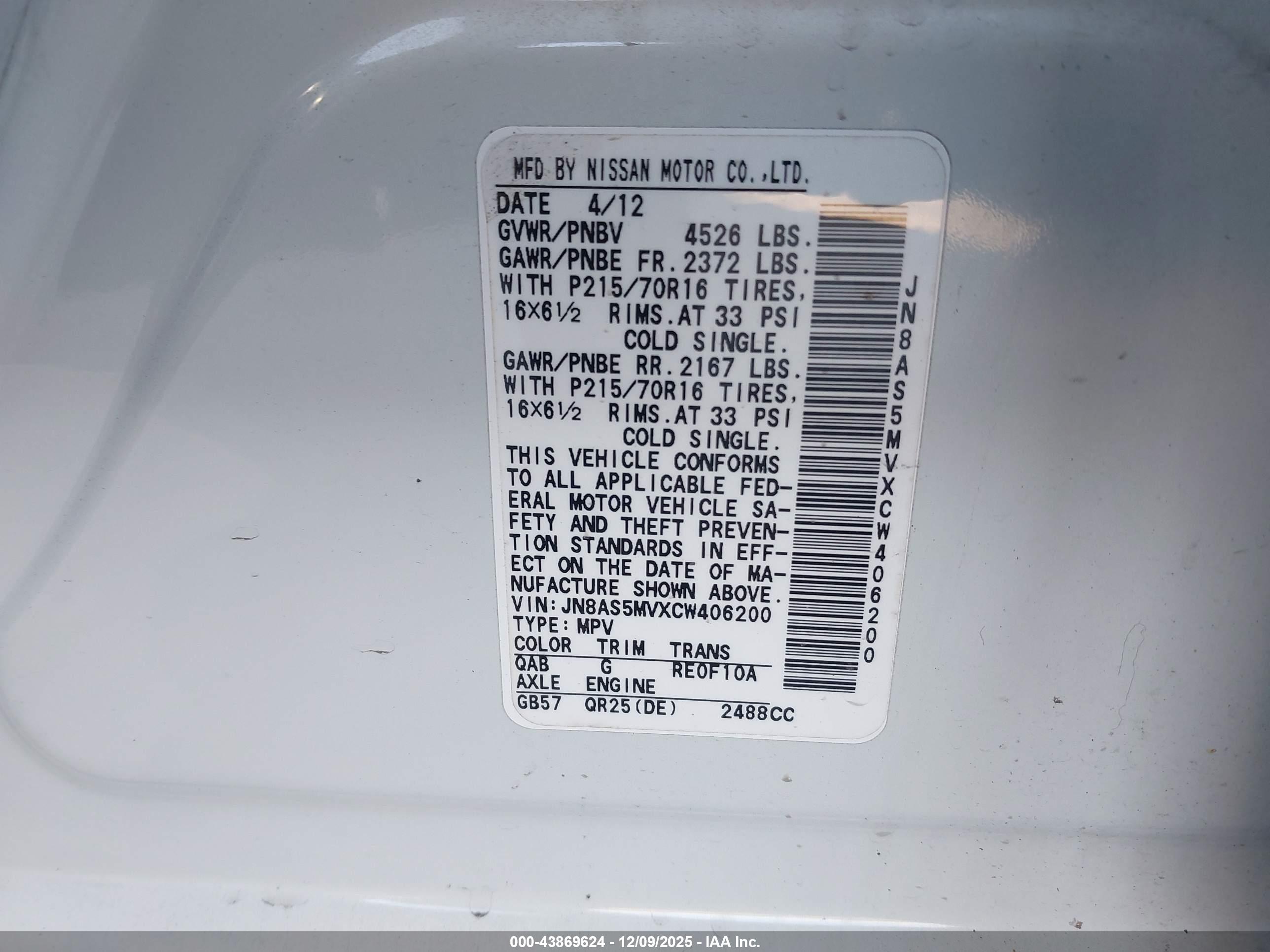 NISSAN ROGUE image 9