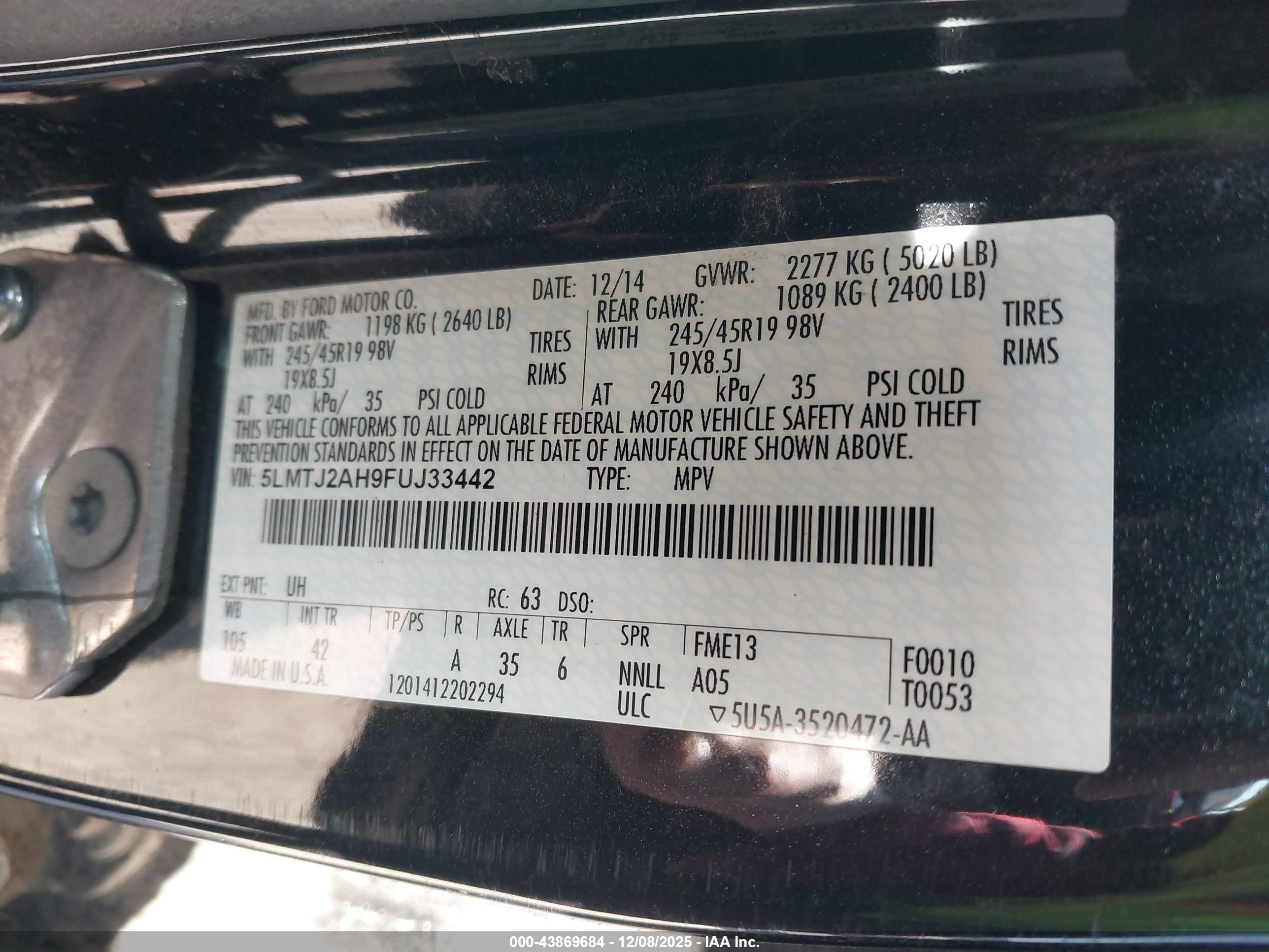 LINCOLN MKC image 9