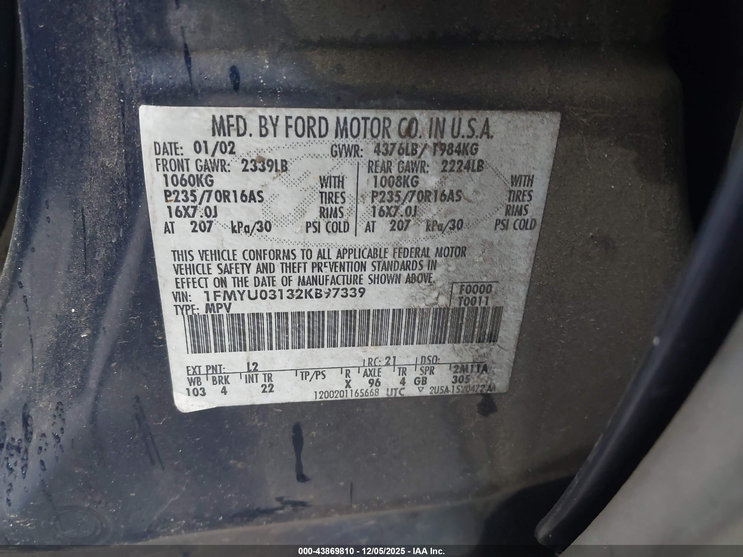 FORD ESCAPE image 9