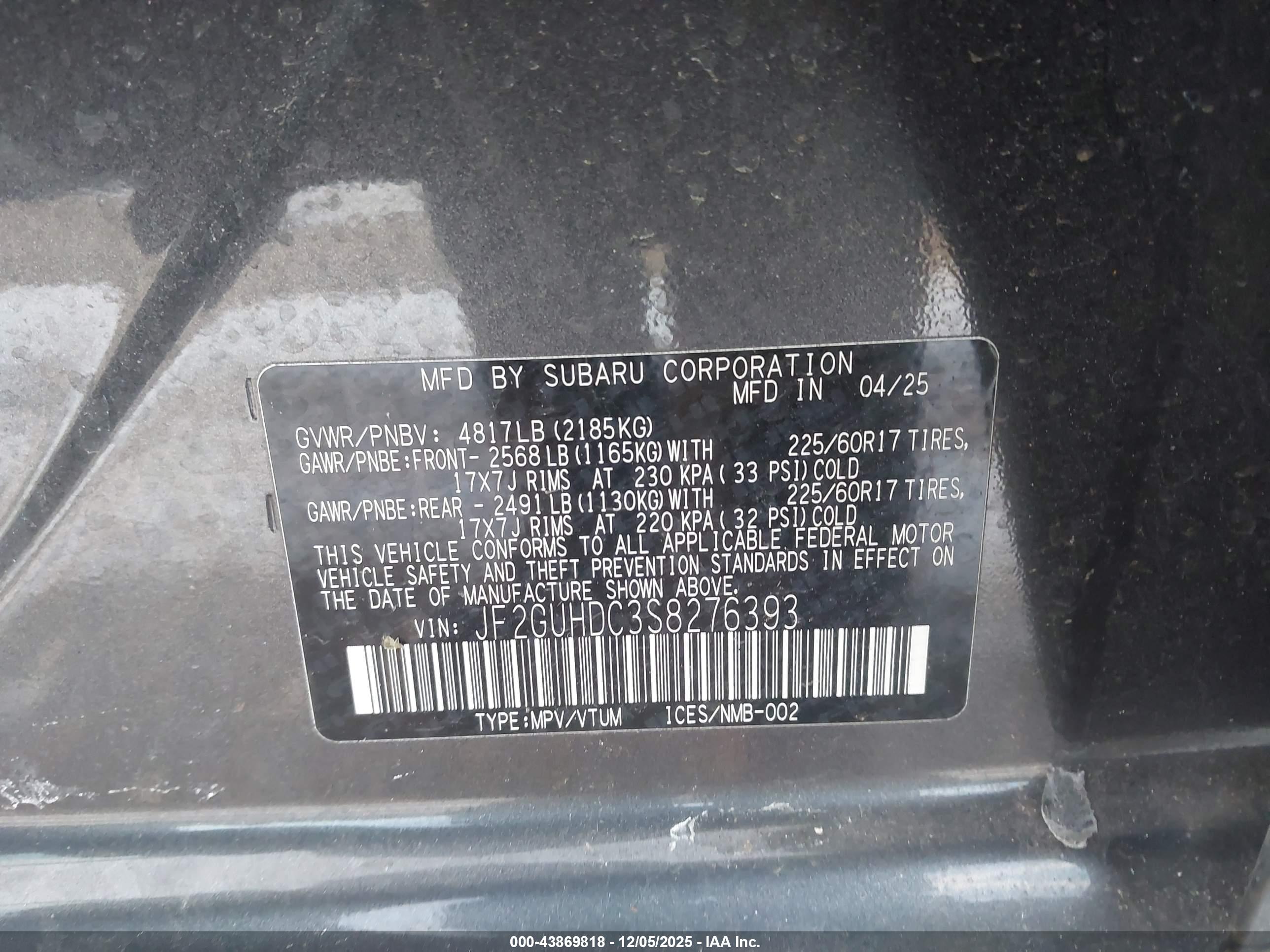 SUBARU CROSSTREK image 9