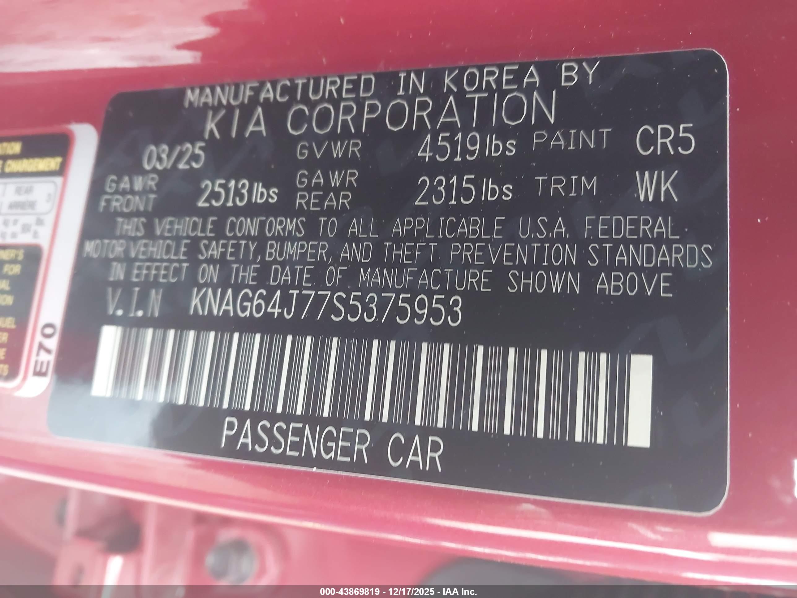 KIA K5 image 9