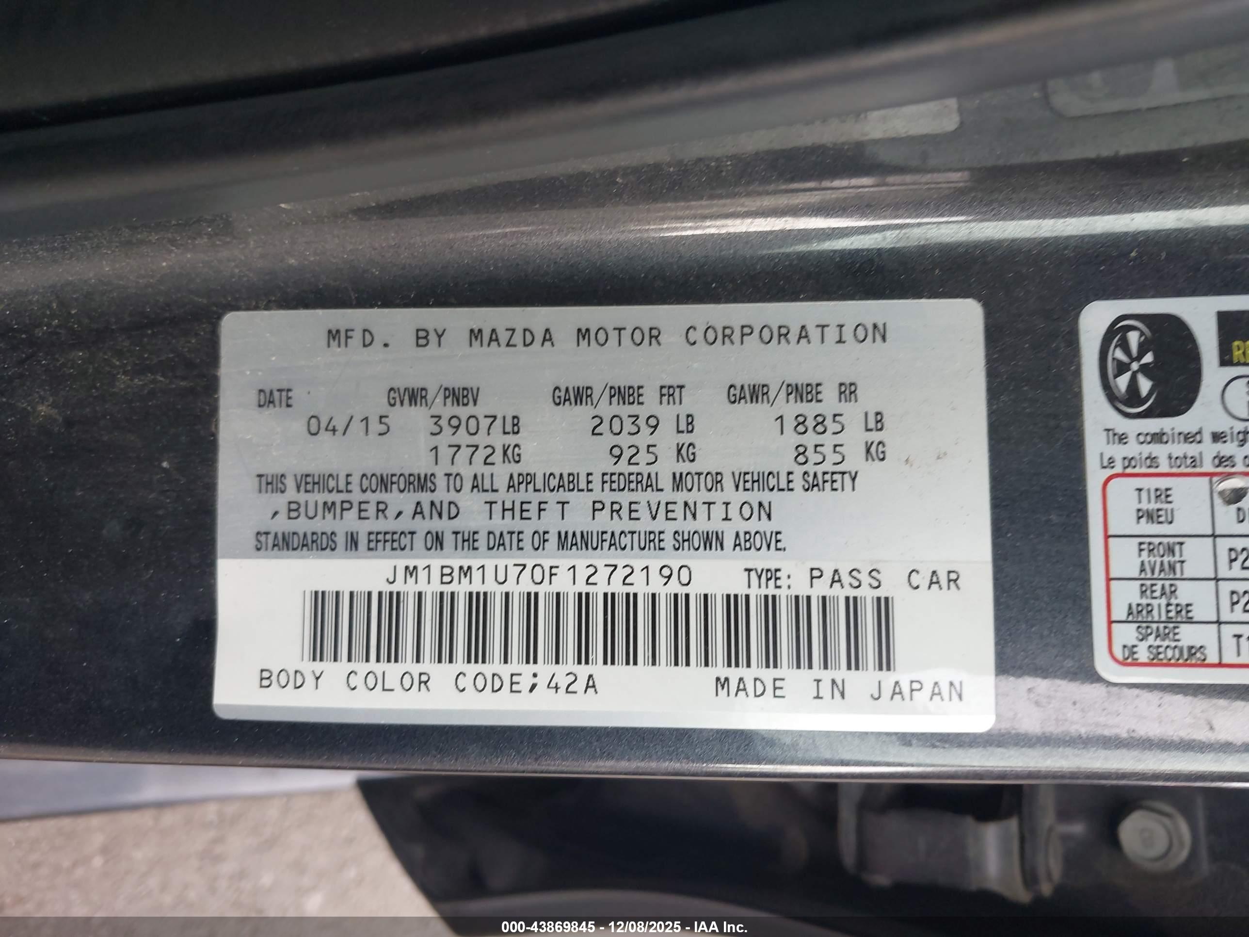 MAZDA MAZDA3 image 9