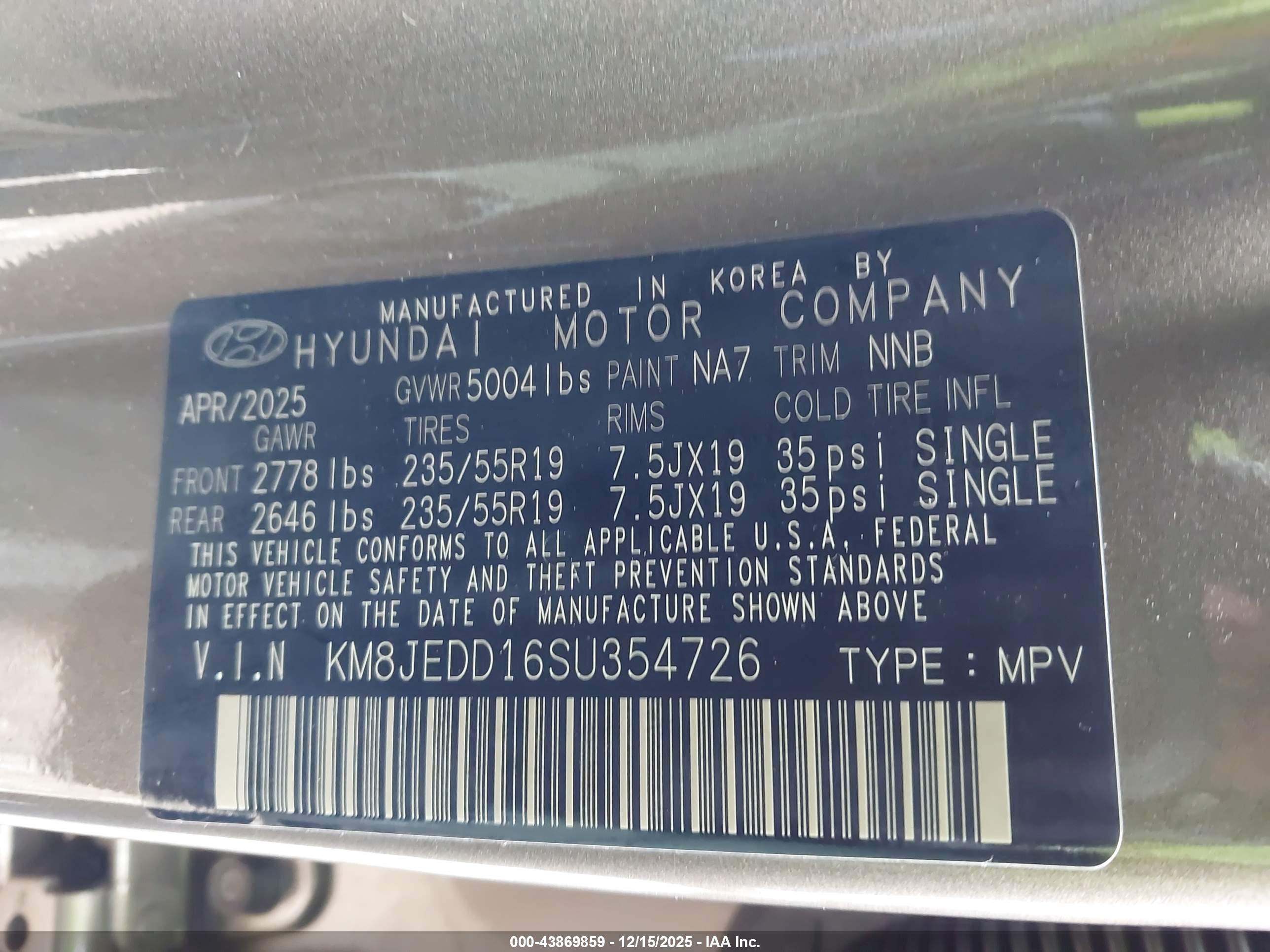 HYUNDAI TUCSON image 9