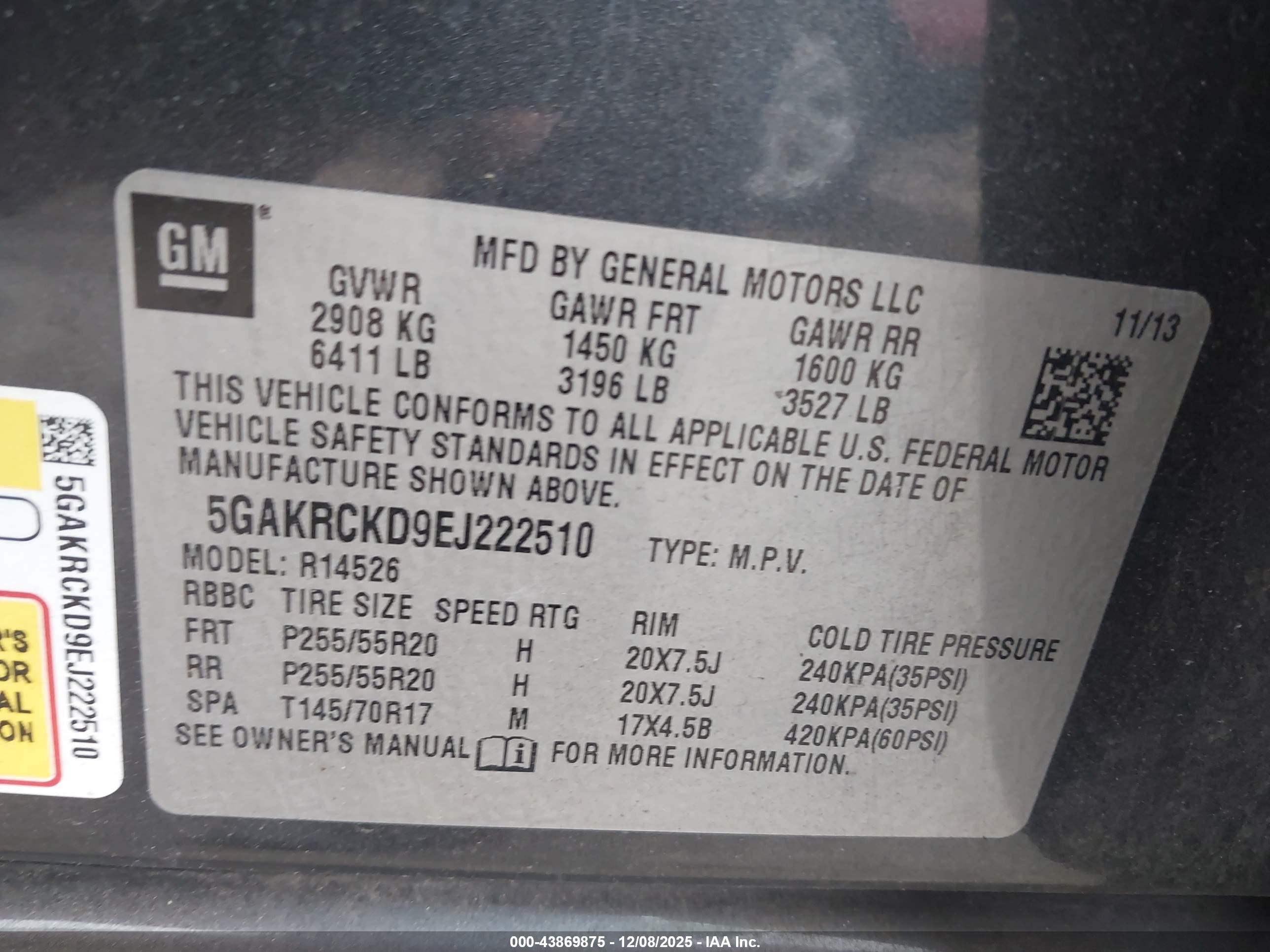 BUICK ENCLAVE image 9