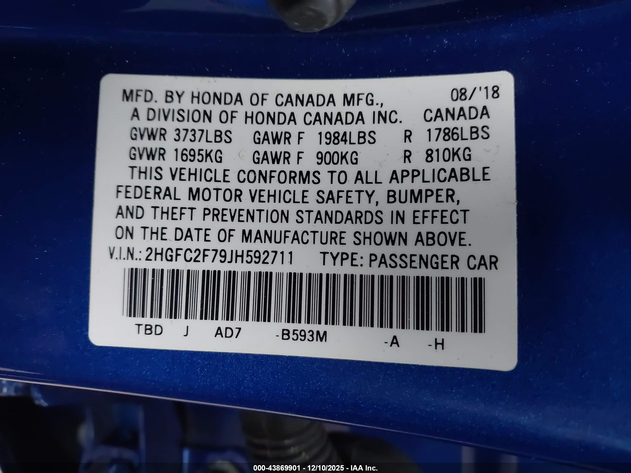 HONDA CIVIC image 9