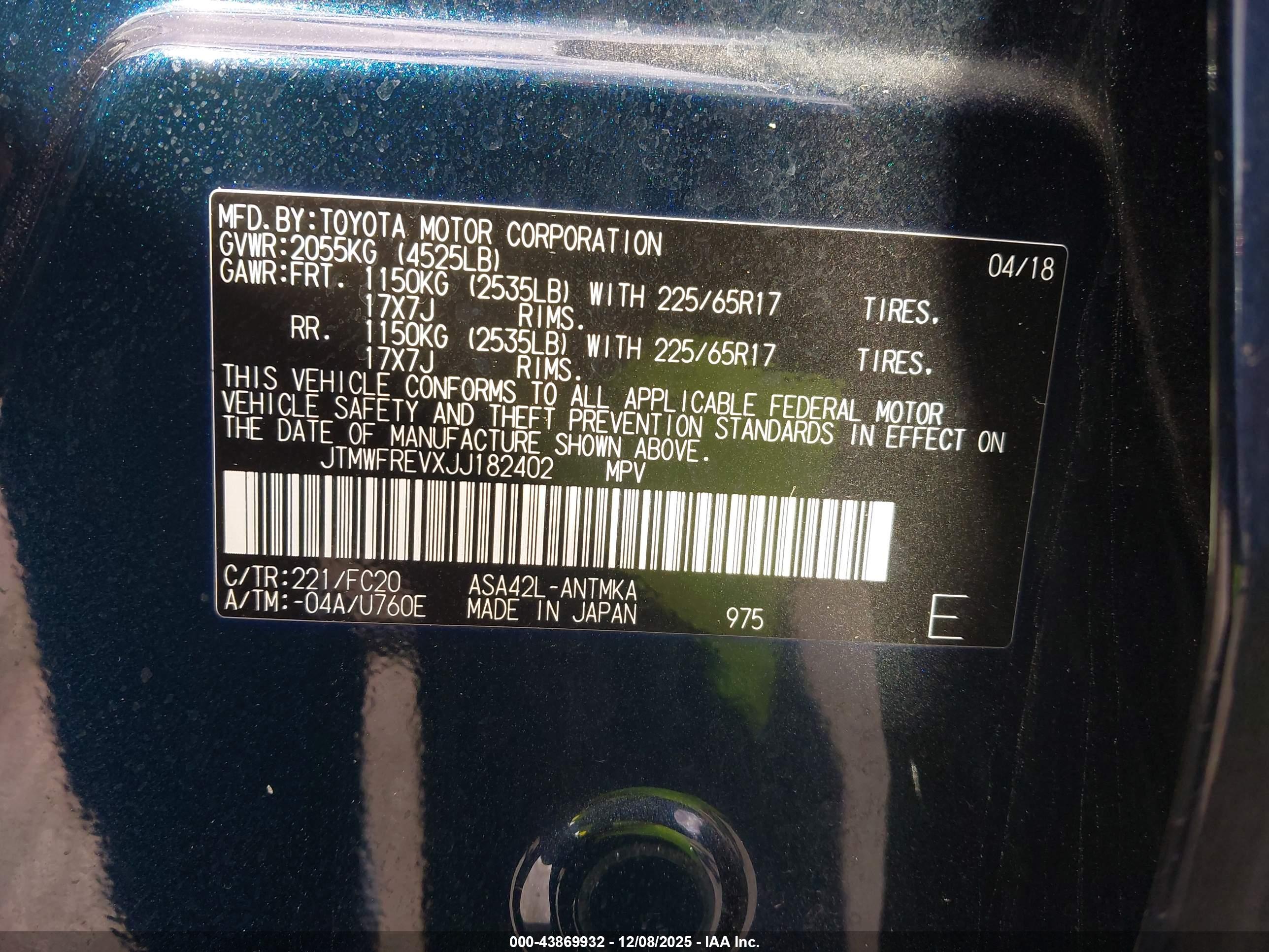 TOYOTA RAV4 image 9