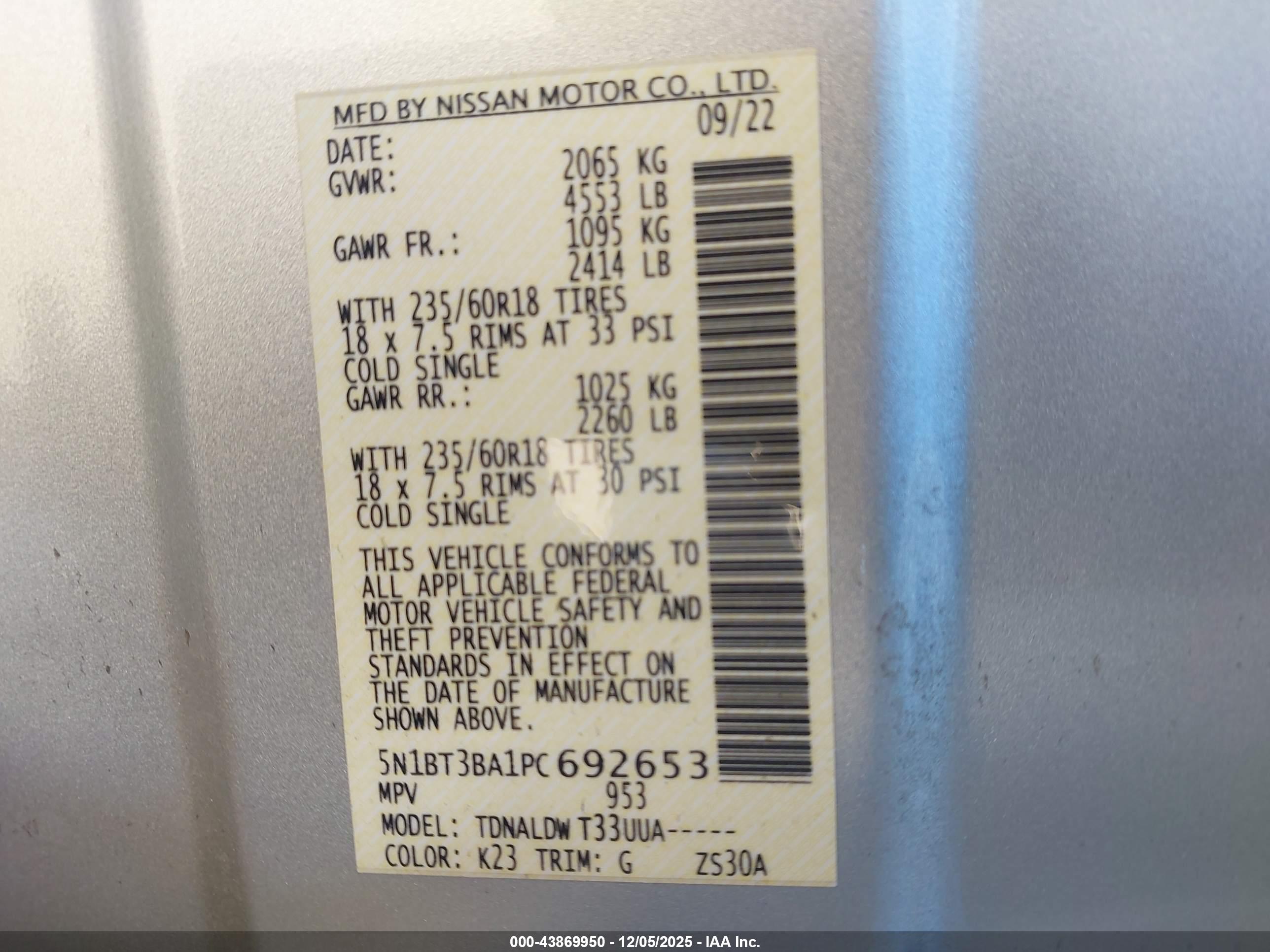 NISSAN ROGUE image 9