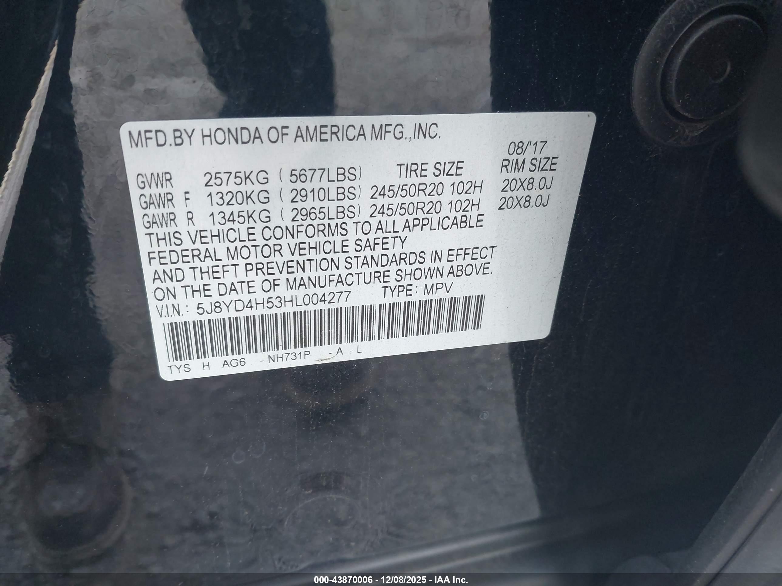 ACURA MDX image 9