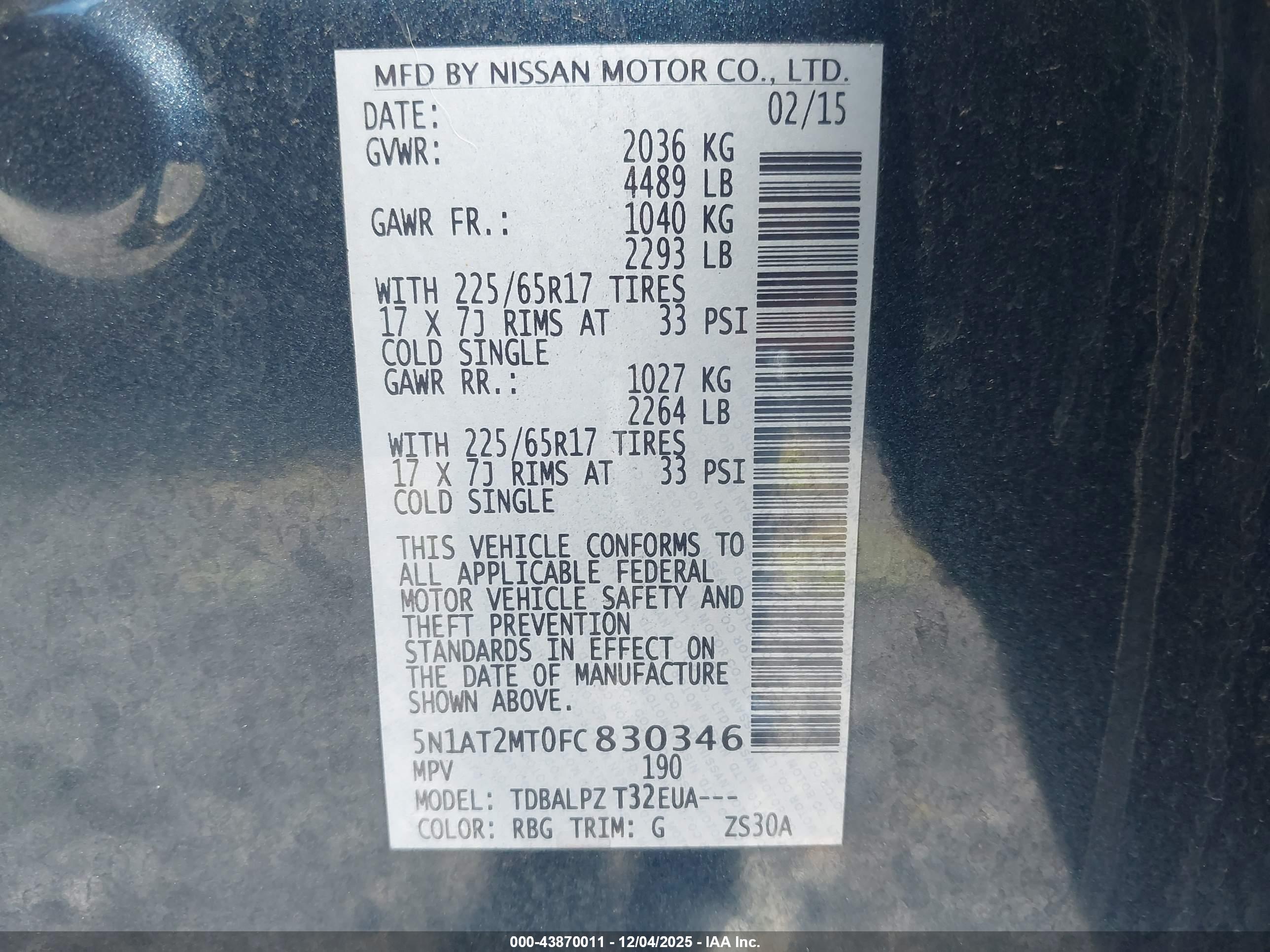 NISSAN ROGUE image 9