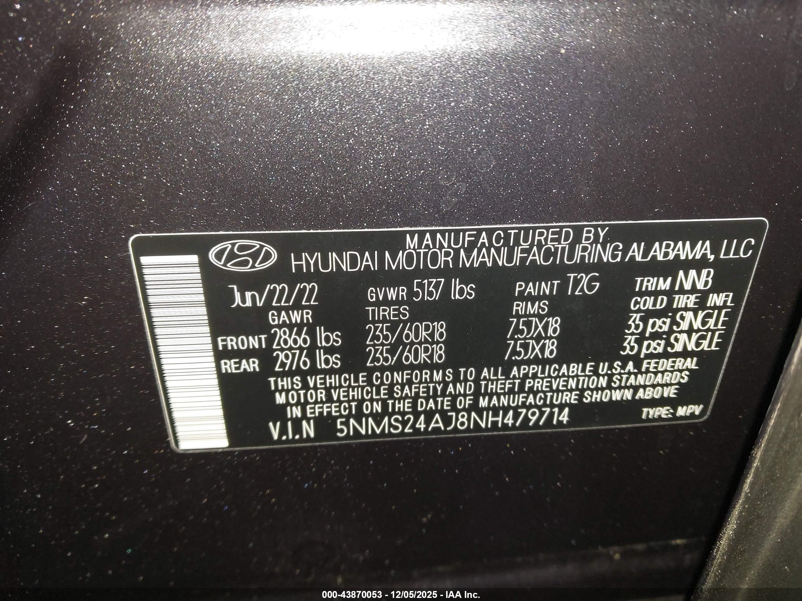 HYUNDAI SANTA image 9