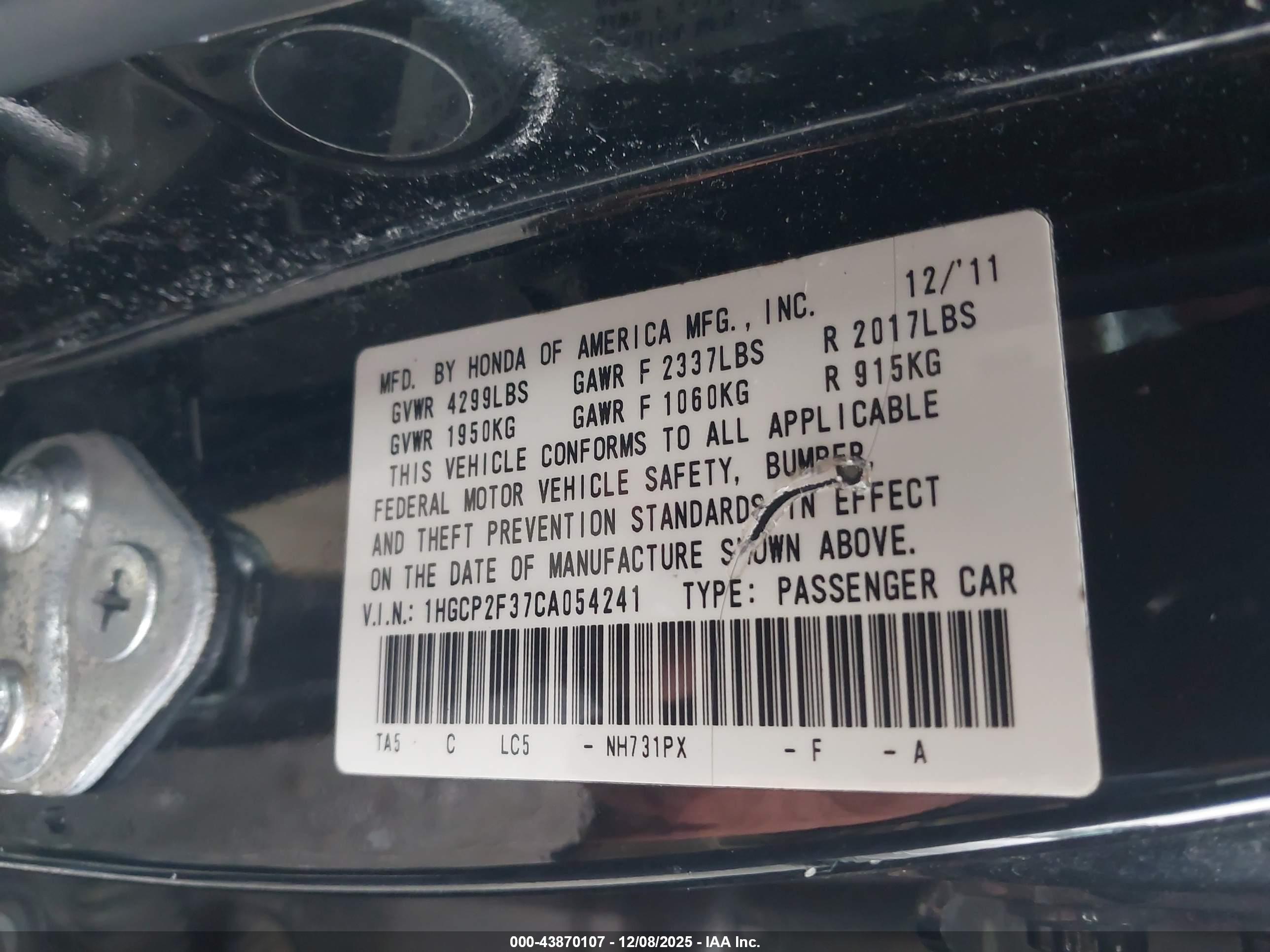 HONDA ACCORD image 9