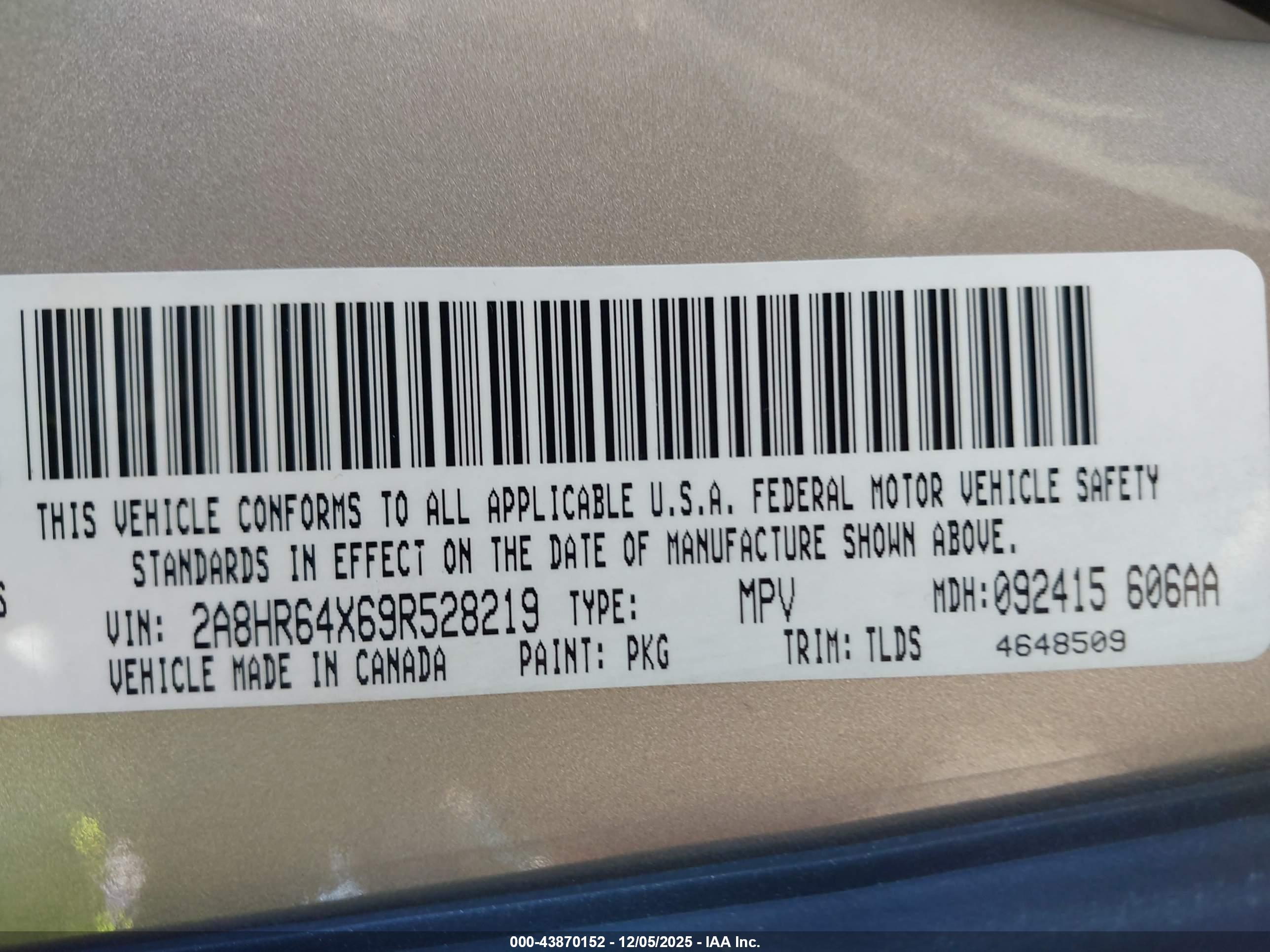 CHRYSLER TOWN image 9