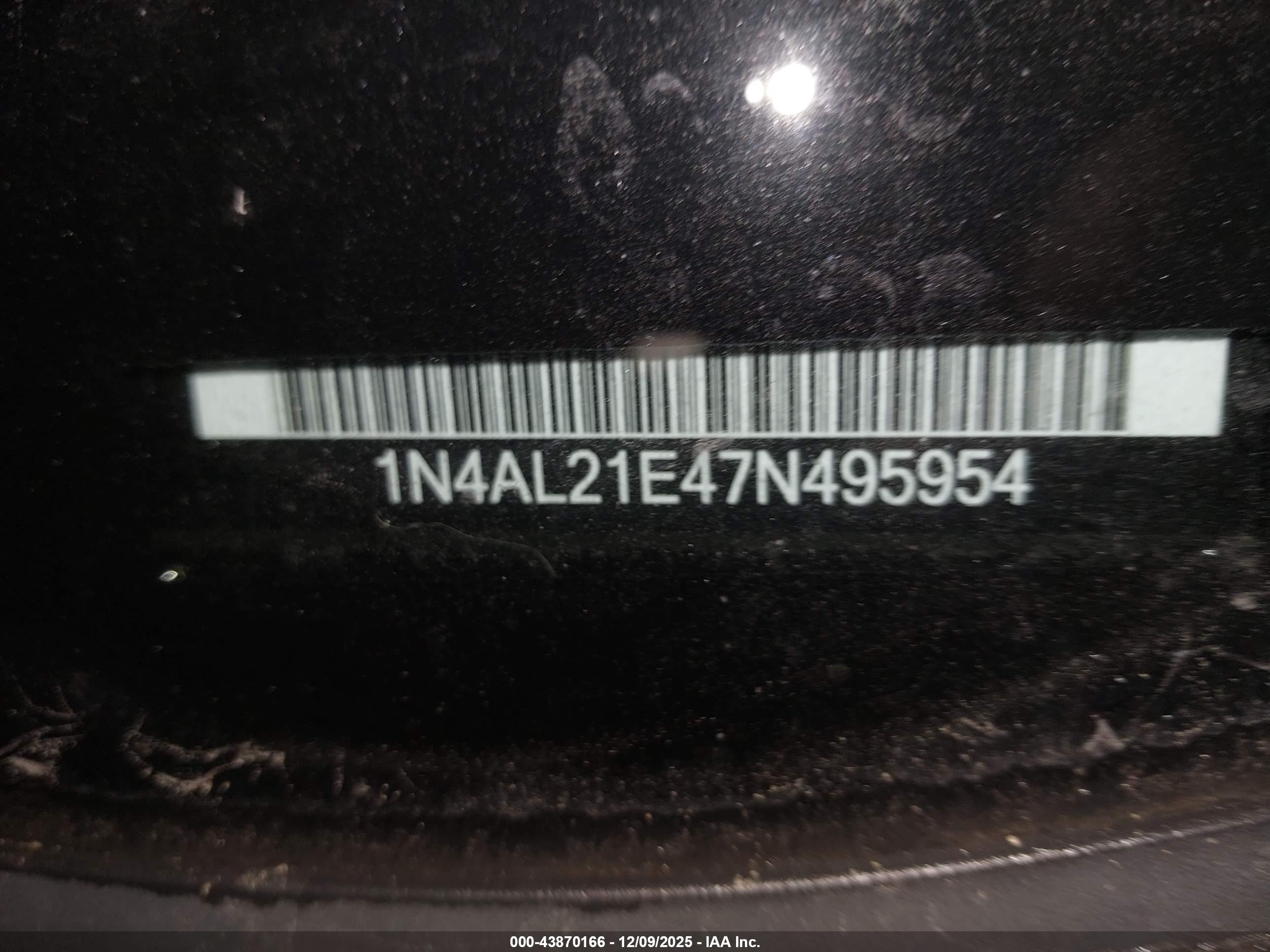 NISSAN ALTIMA image 9